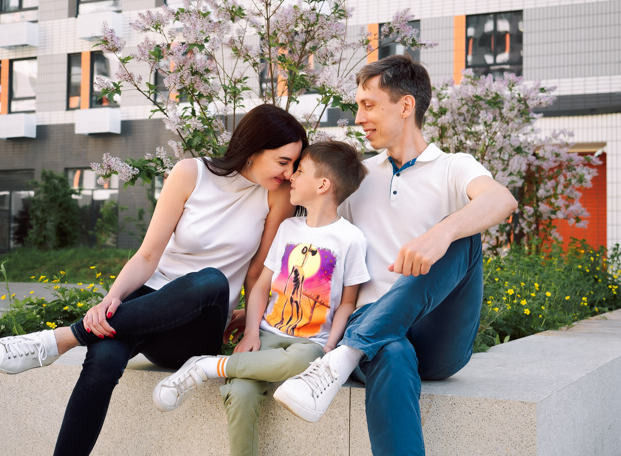 Летняя семейная фотосессия для Надежды и Александра. Свадебный и семейный фотограф Ирина Чернова