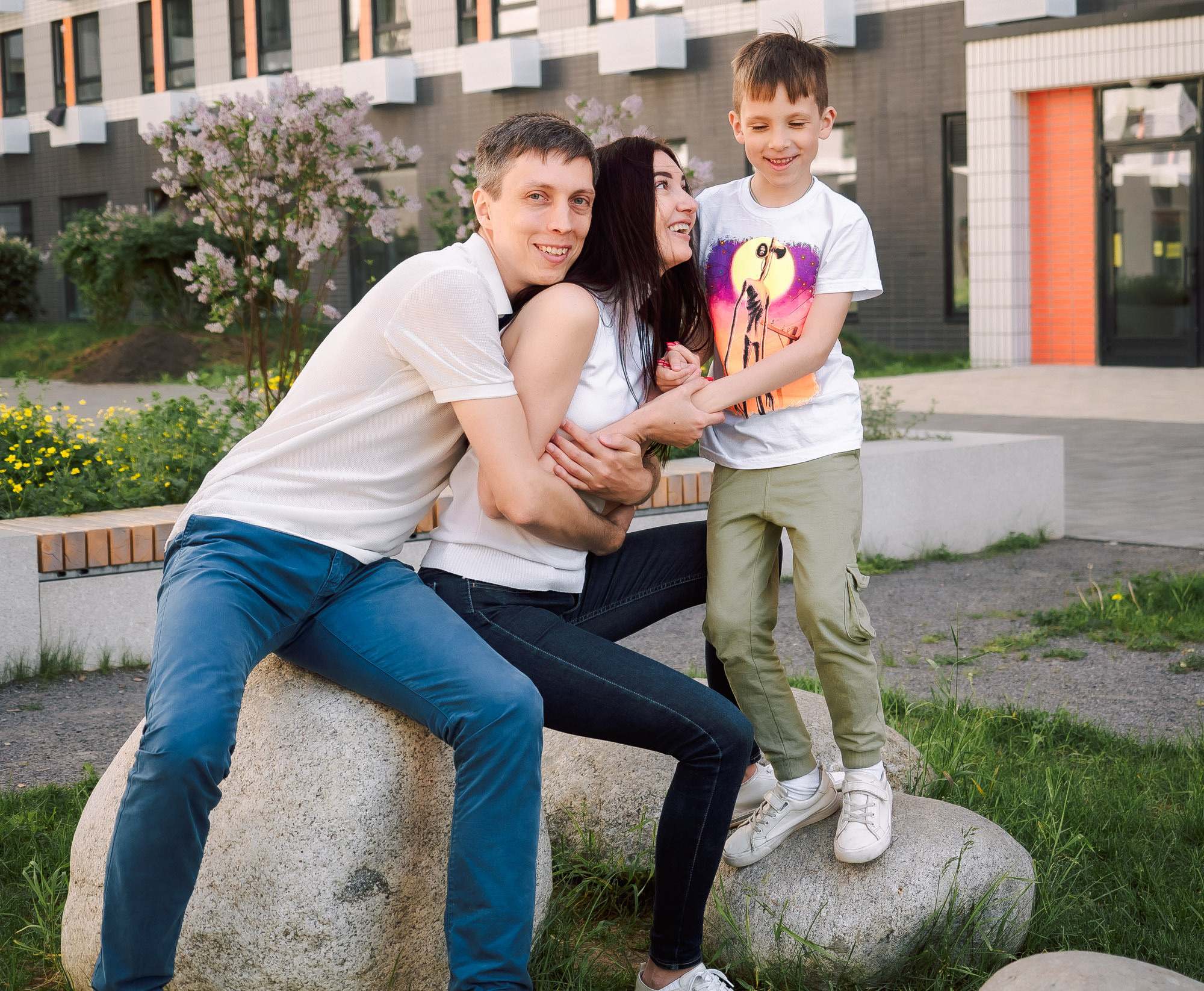 Летняя семейная фотосессия для Надежды и Александра. Свадебный и семейный фотограф Ирина Чернова