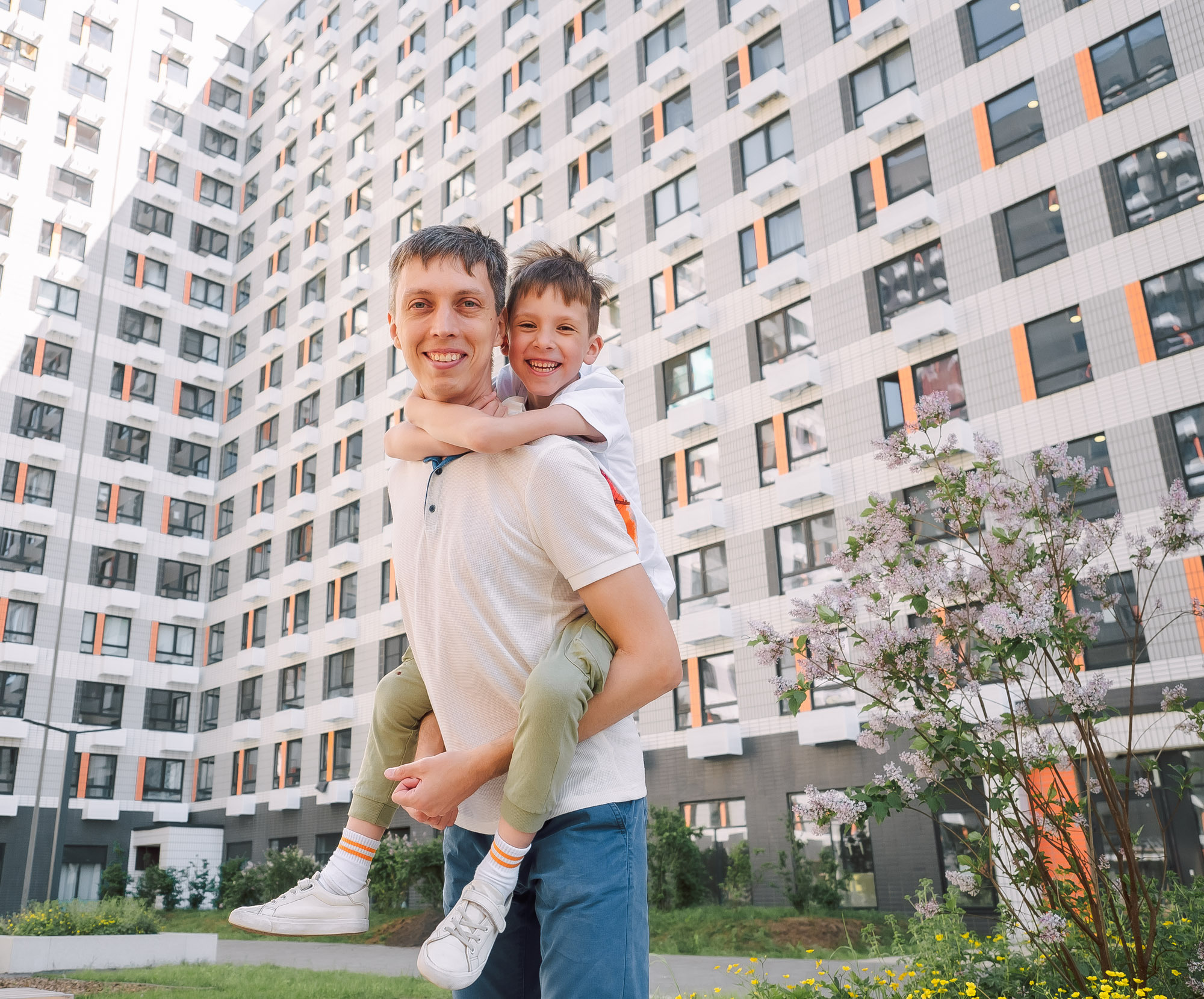 Летняя семейная фотосессия для Надежды и Александра. Свадебный и семейный фотограф Ирина Чернова