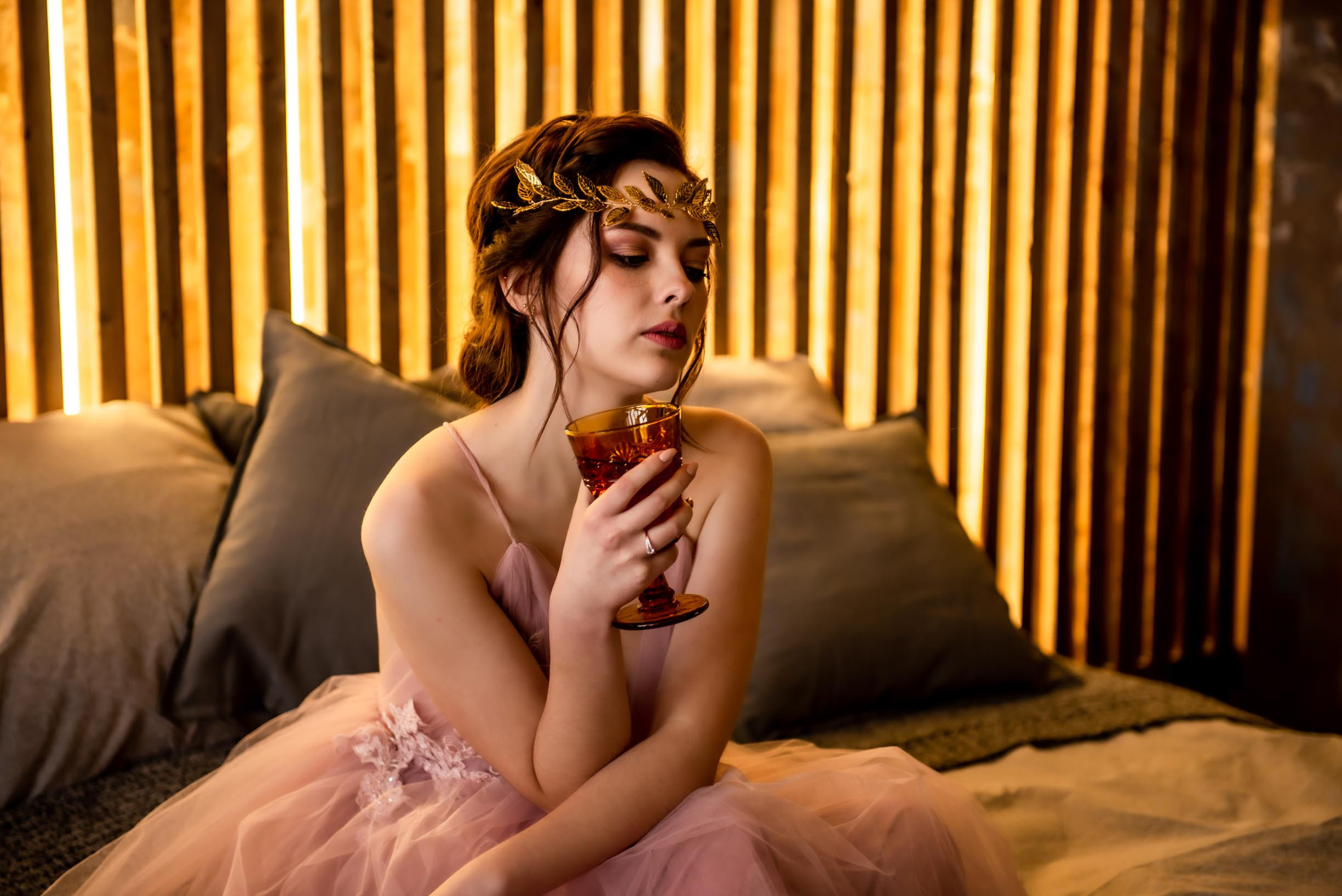 Выездная свадебная регистрация в студии. Свадебный и семейный фотограф Ирина Чернова