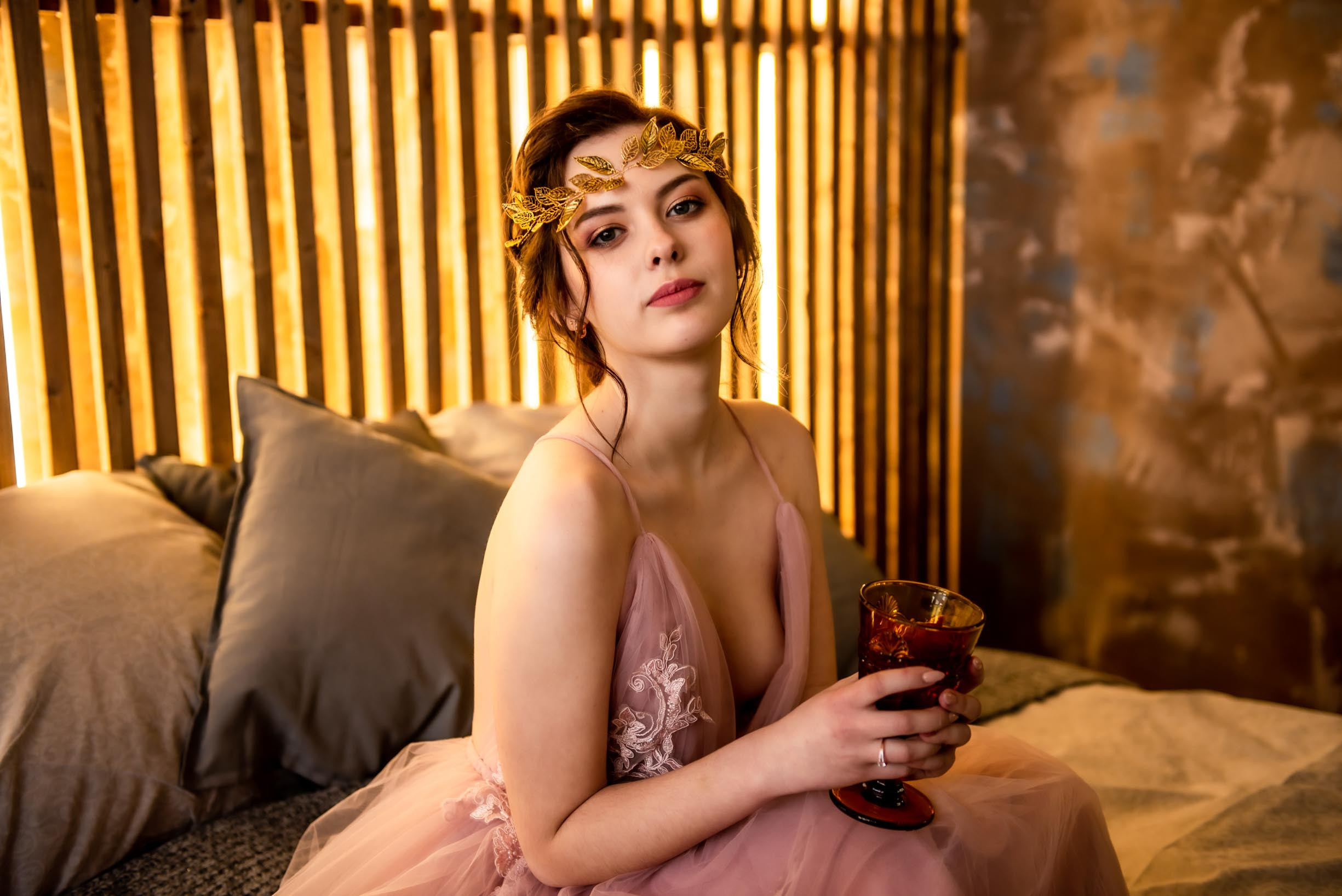 Выездная свадебная регистрация в студии. Свадебный и семейный фотограф Ирина Чернова