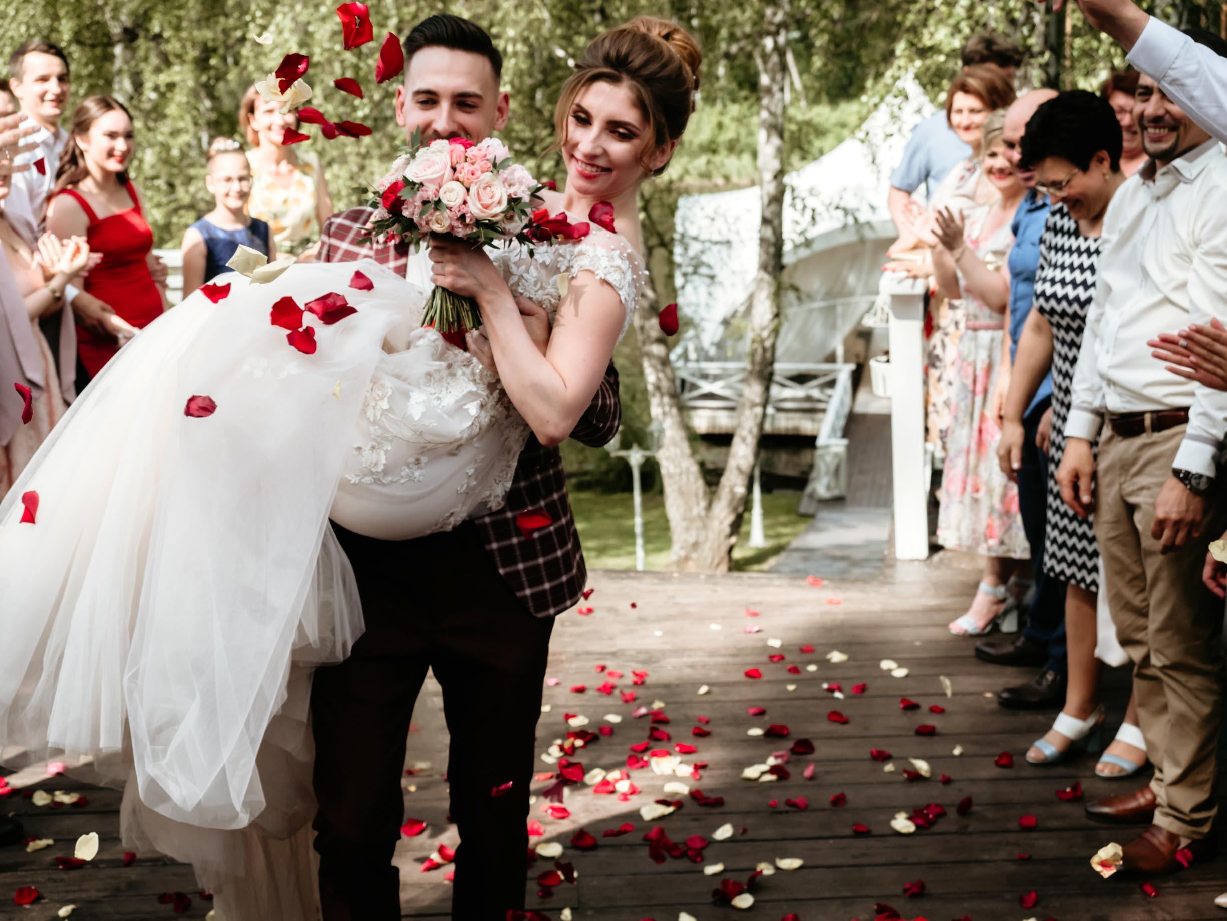 Полный свадебный день на природе. Свадебный и семейный фотограф Ирина Чернова