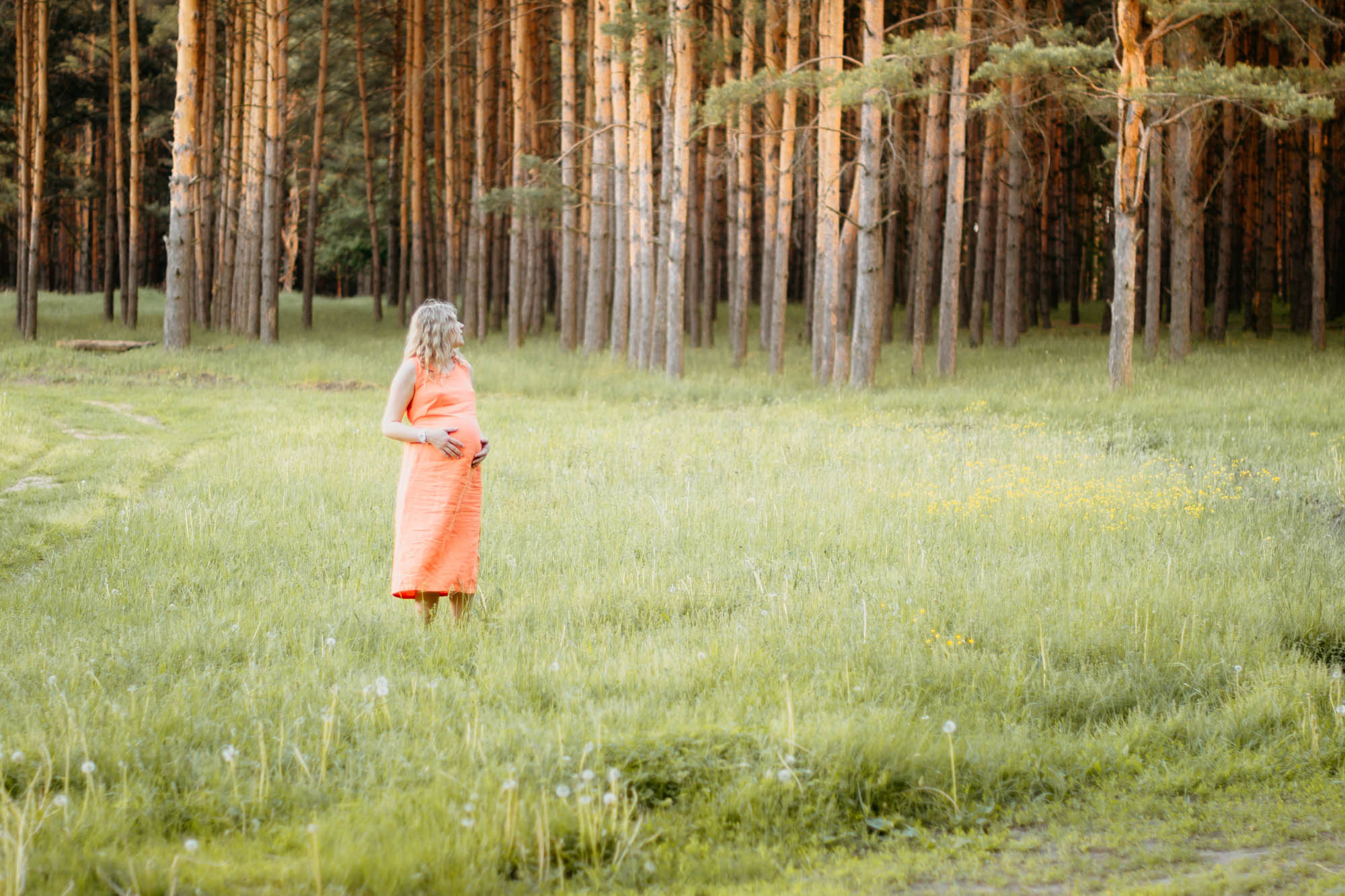 Фотосессия "В ожидании" на природе. Свадебный и семейный фотограф Ирина Чернова