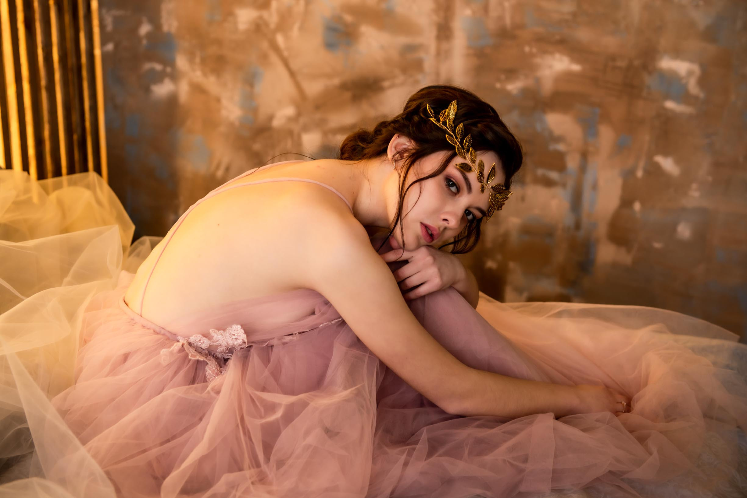 Выездная свадебная регистрация в студии. Свадебный и семейный фотограф Ирина Чернова