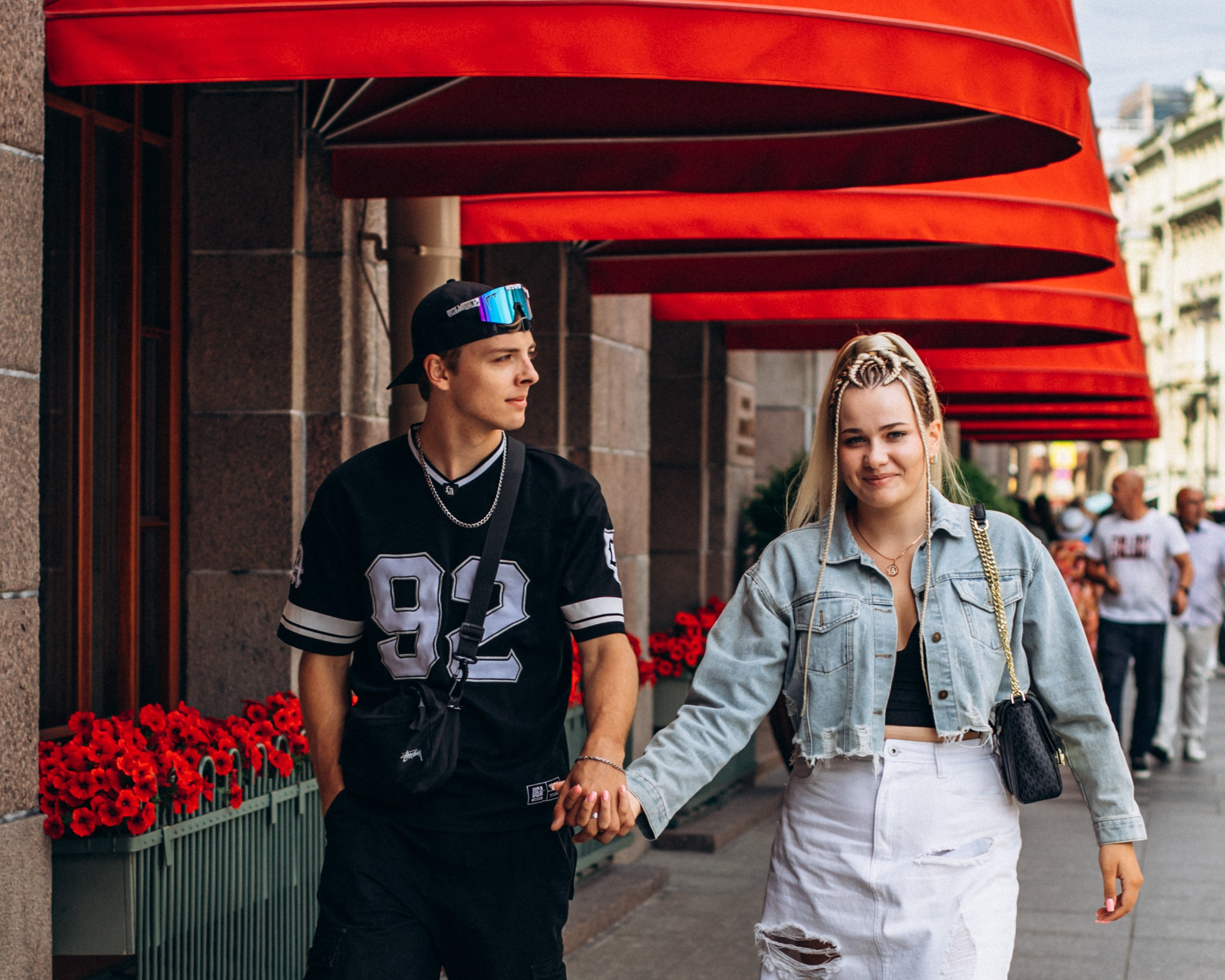 Влад и Милена в июле. Фотопрогулка в Петербурге. Индивидуальный и семейный фотограф в Санкт-Петербурге