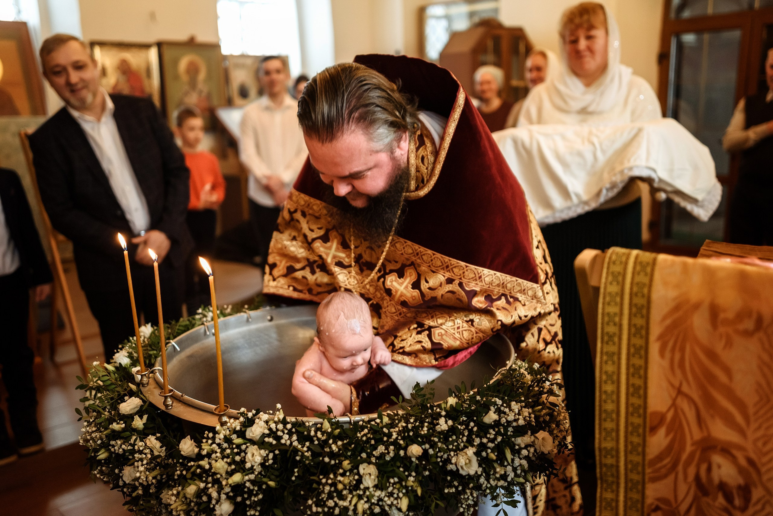 Крещение Машеньки. Фотограф Ростов Великий Юлия Кузьмина Фотограф на крещение Ярославль
