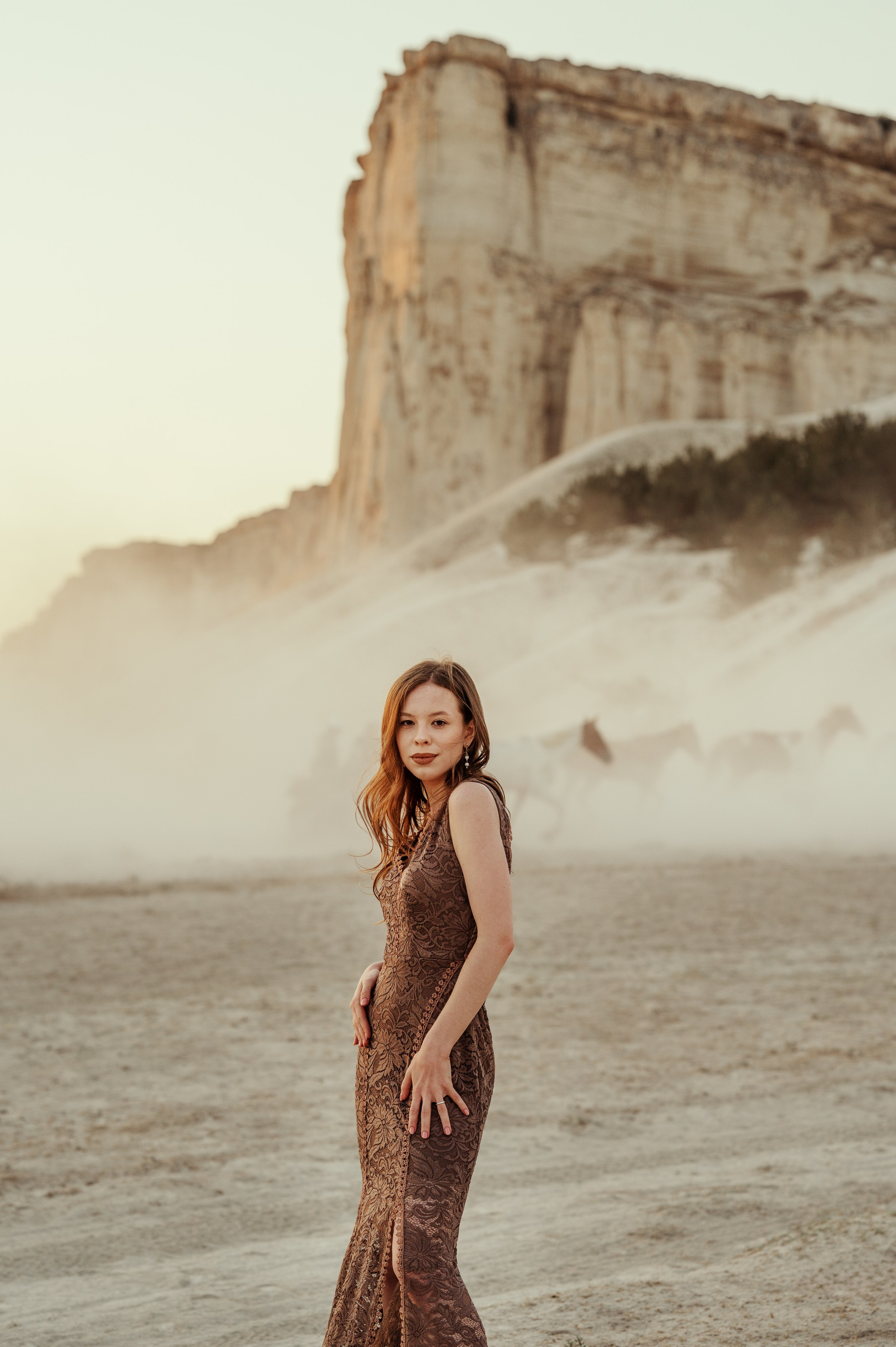 Белая Скала, фотосессия с лошадями. Выездные фотосессии по Крыму. Фотограф Ольга Топоривская.