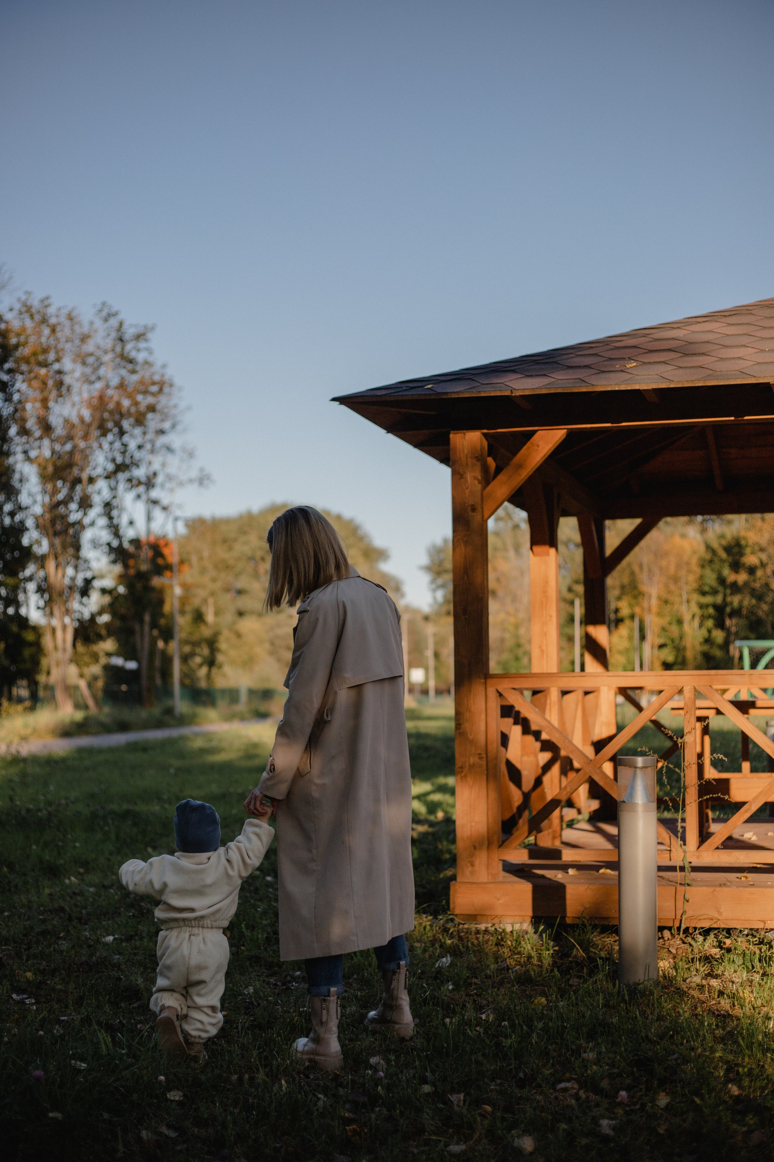 Семейная прогулка в парке