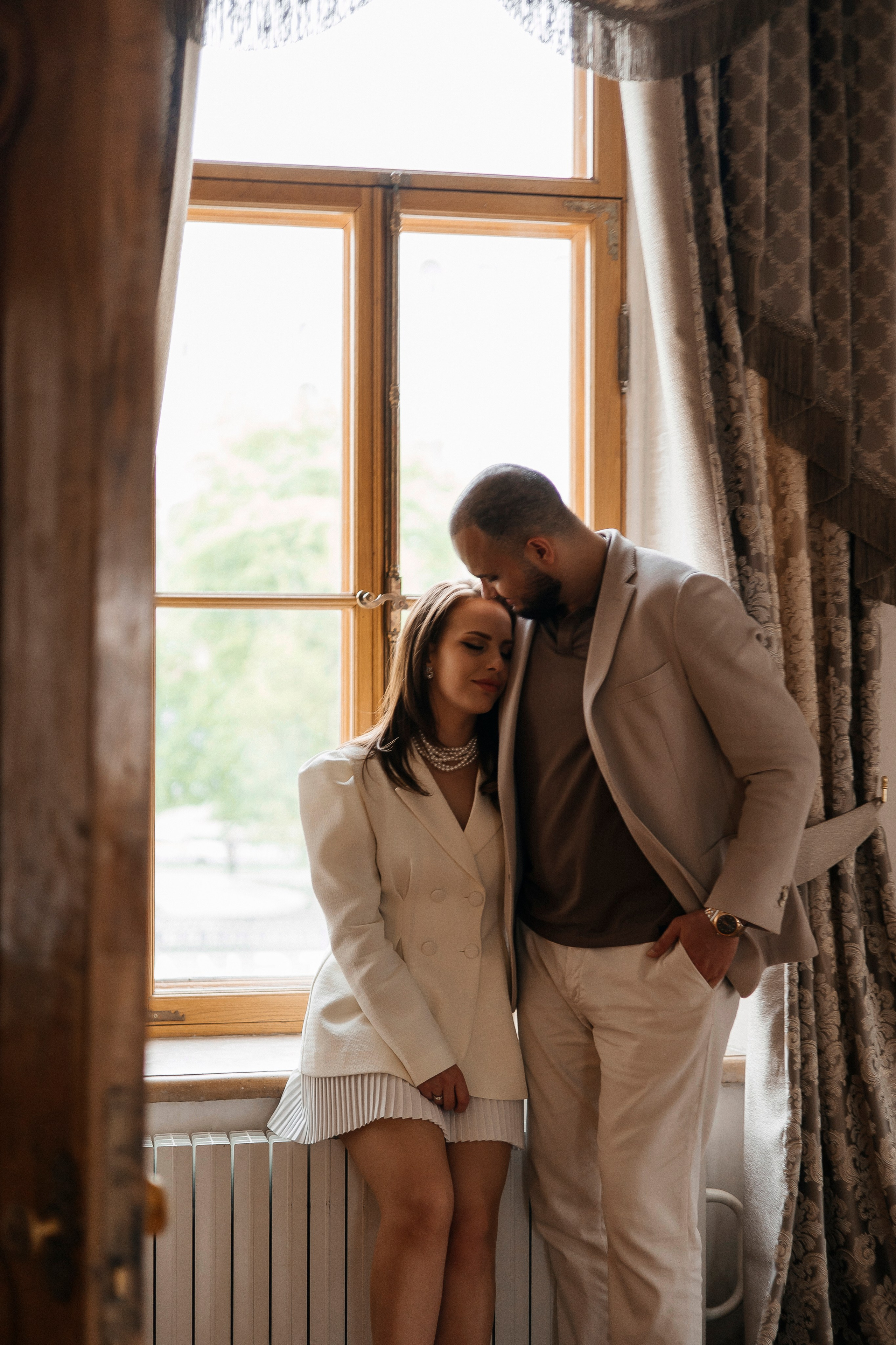 Анастасия и Мостафа (библиотека + прогулка). Фотограф в Москве Екатерина Потапова