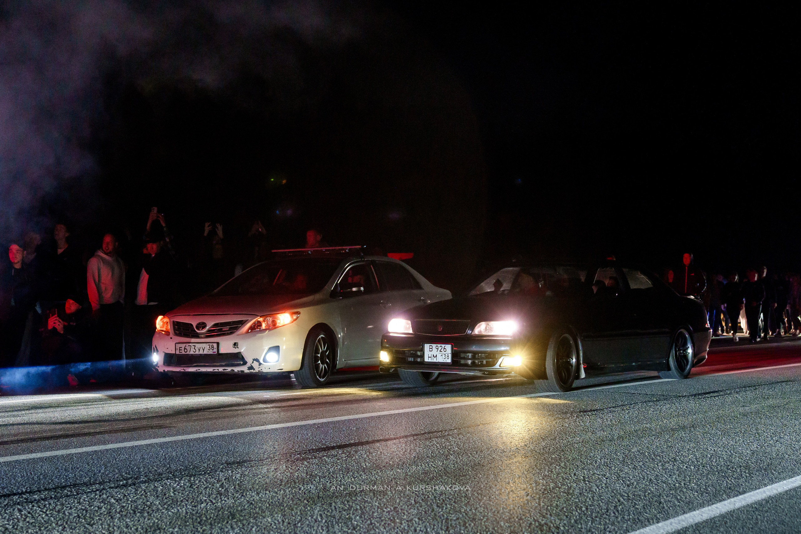Night drag 25'. Фотограф, видеограф и пилот дрона на Байкале
