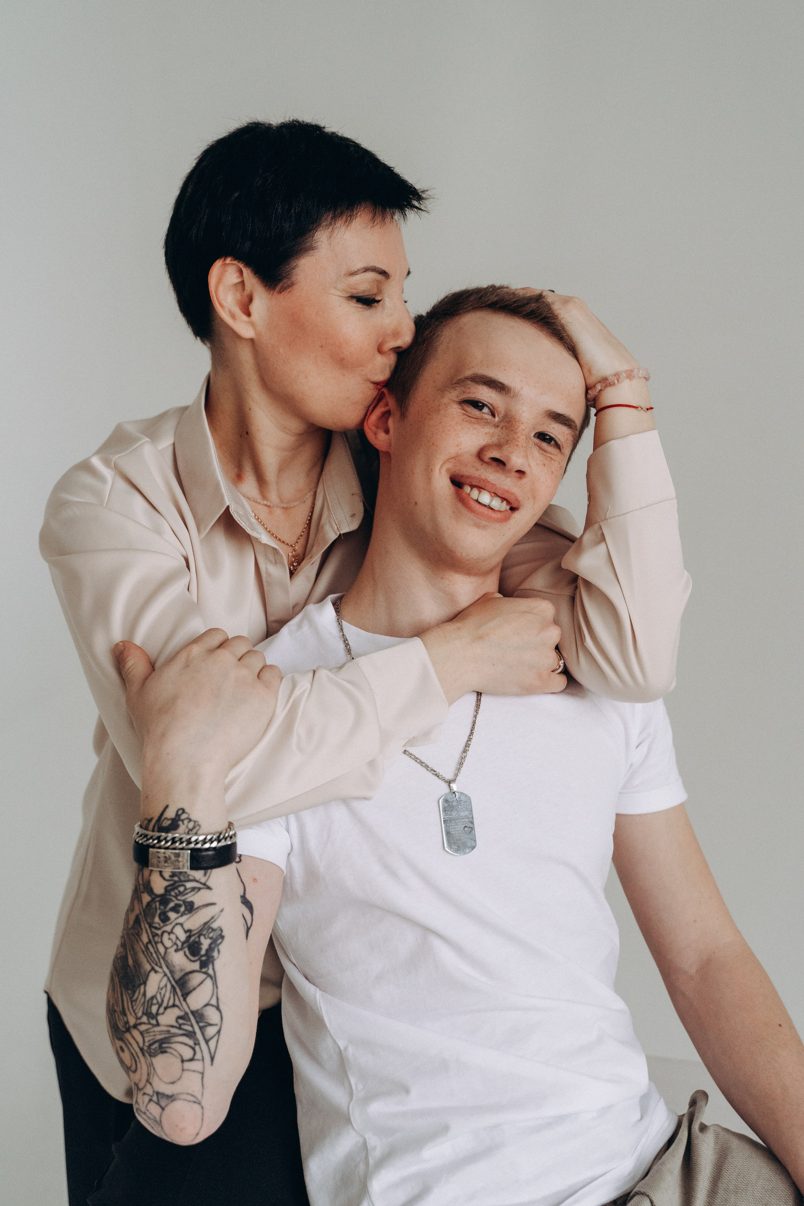 В студии. Женский и семейный лайфстайл фотограф в Уфе Лайт Альбина