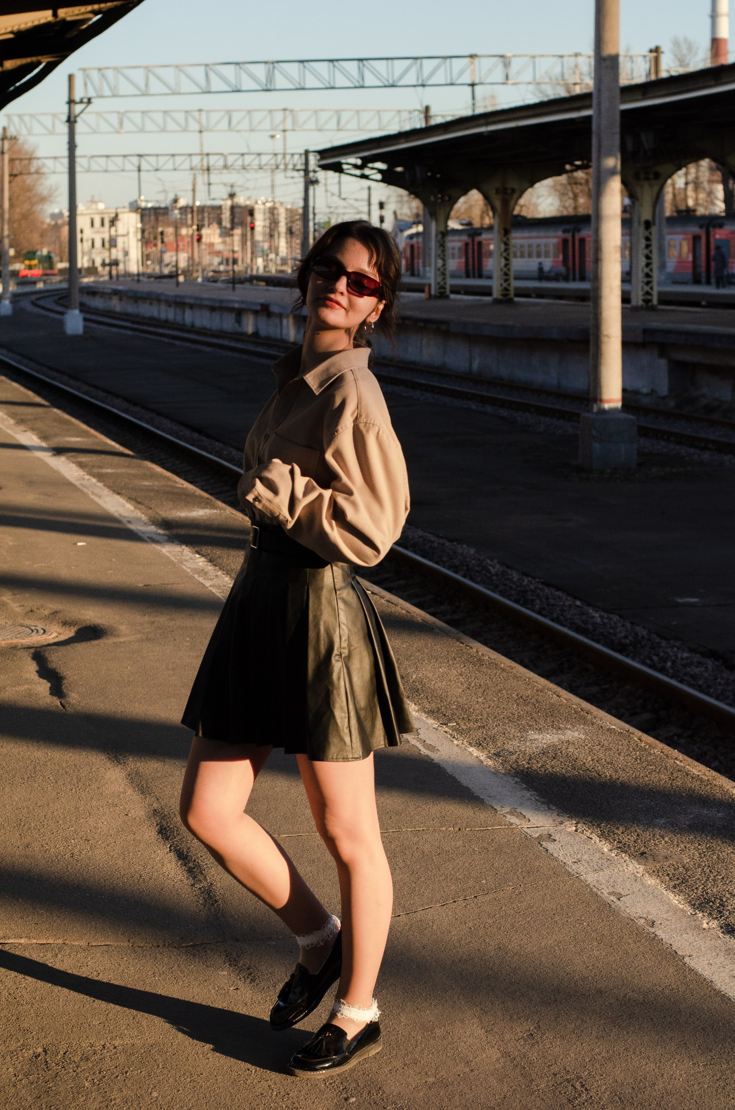 Татьяна, Питер, Трамвай. Фотограф Челябинск Ирина Ермоленко