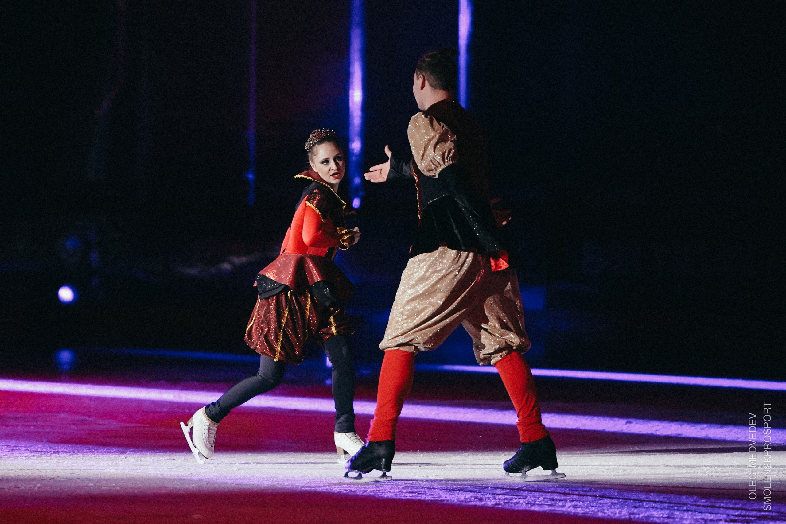 Алиса в стране чудес шоу на льду. Спортивный фотограф Олег Медведев | prosport67 | Смоленск