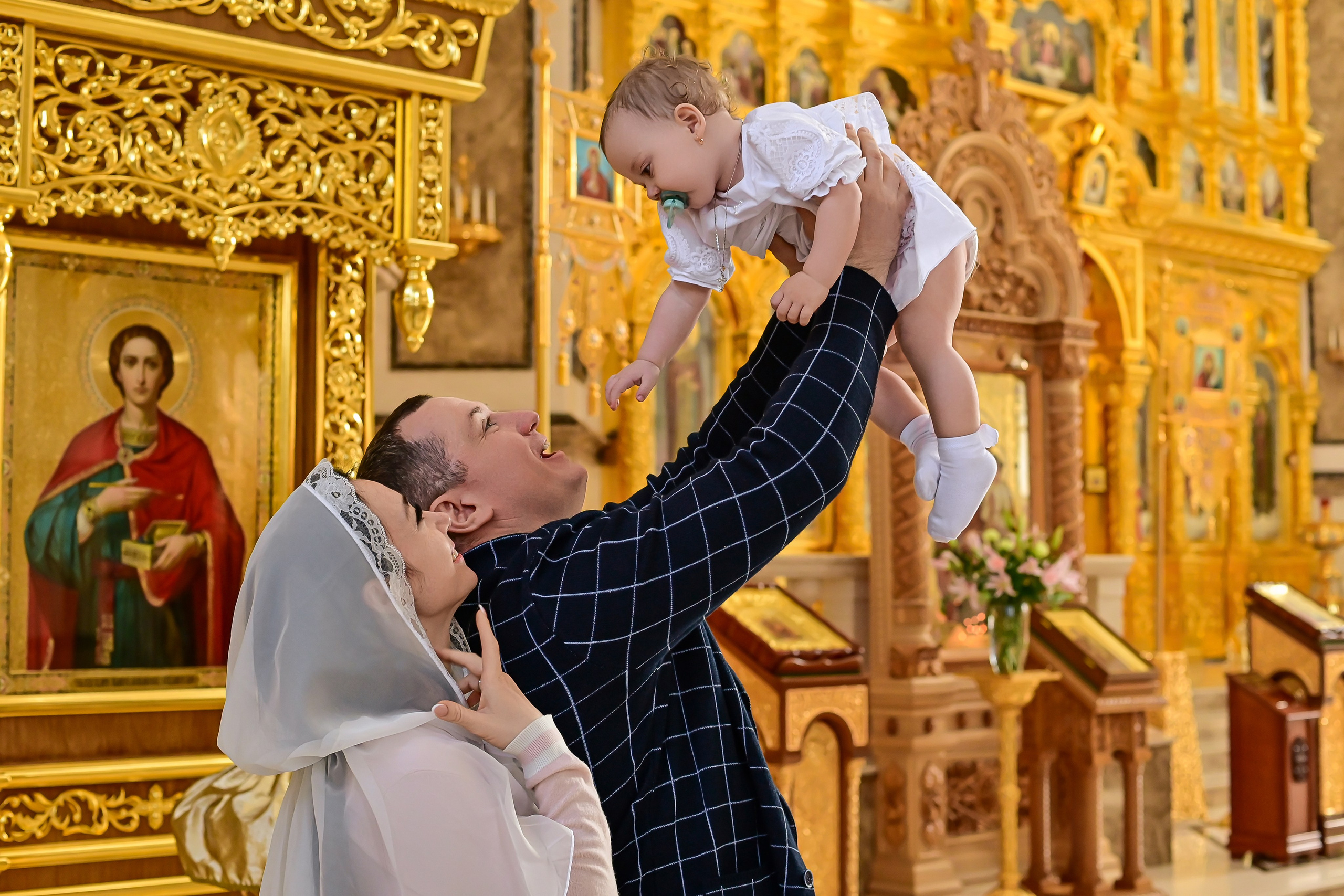 Крещение. Семейный и свадебный фотограф в Донецке Донская Анастасия