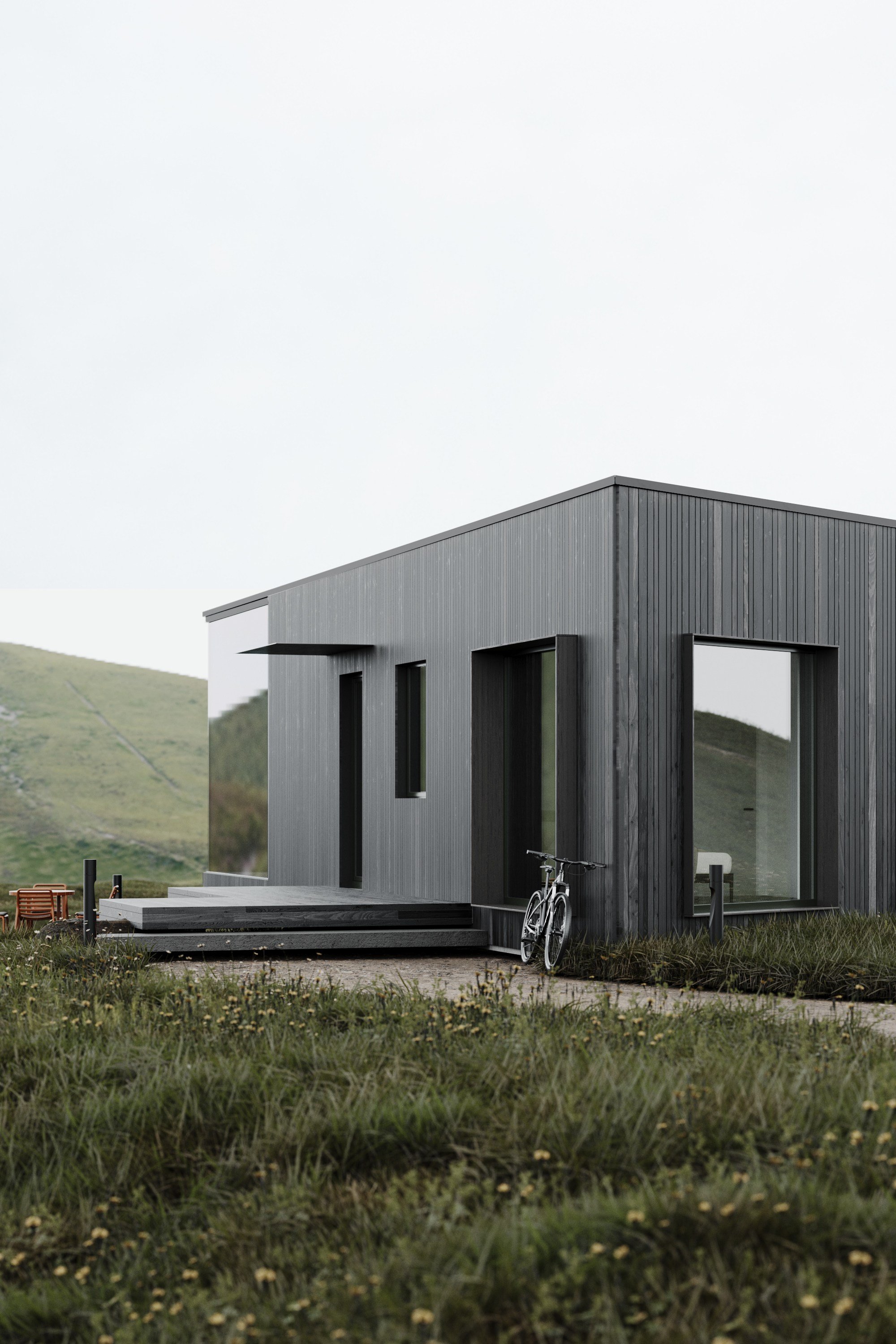 Баня, банный дом, отдых, парение, релакс, природа, современная архитектура, минимализм, баня на продажу