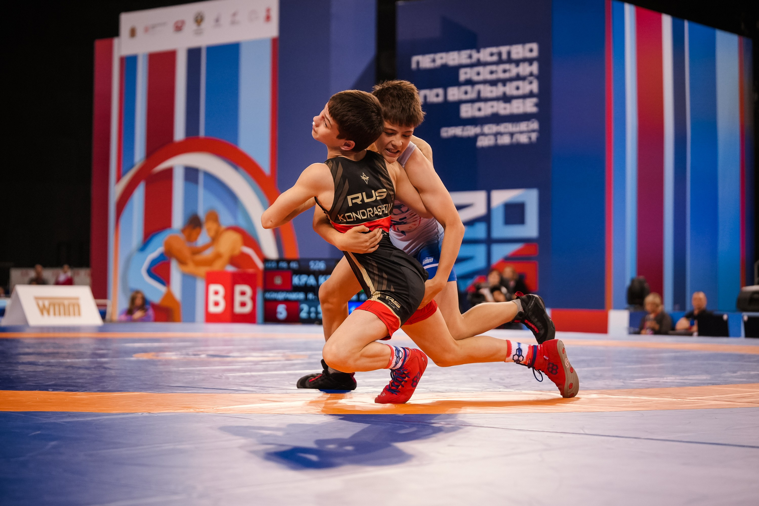 Первенство России по вольной борьбе среди юношей до 16 лет. Красноярск 2025. Фотограф Анна Герман. Красноярск