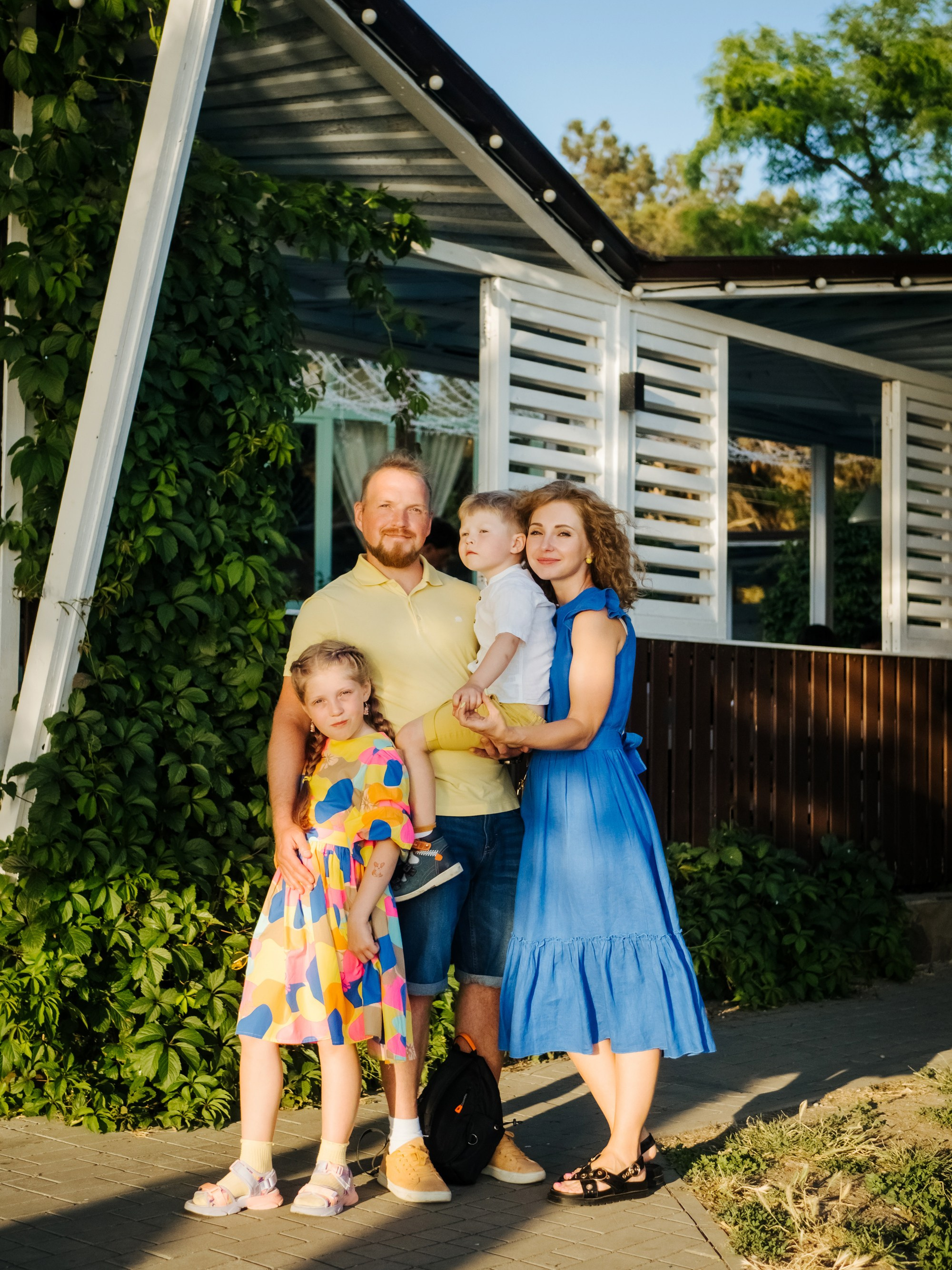 Лёша + Лена + Василиса + Макс. Семейный, детский, свадебный, фотограф в городе Анапа