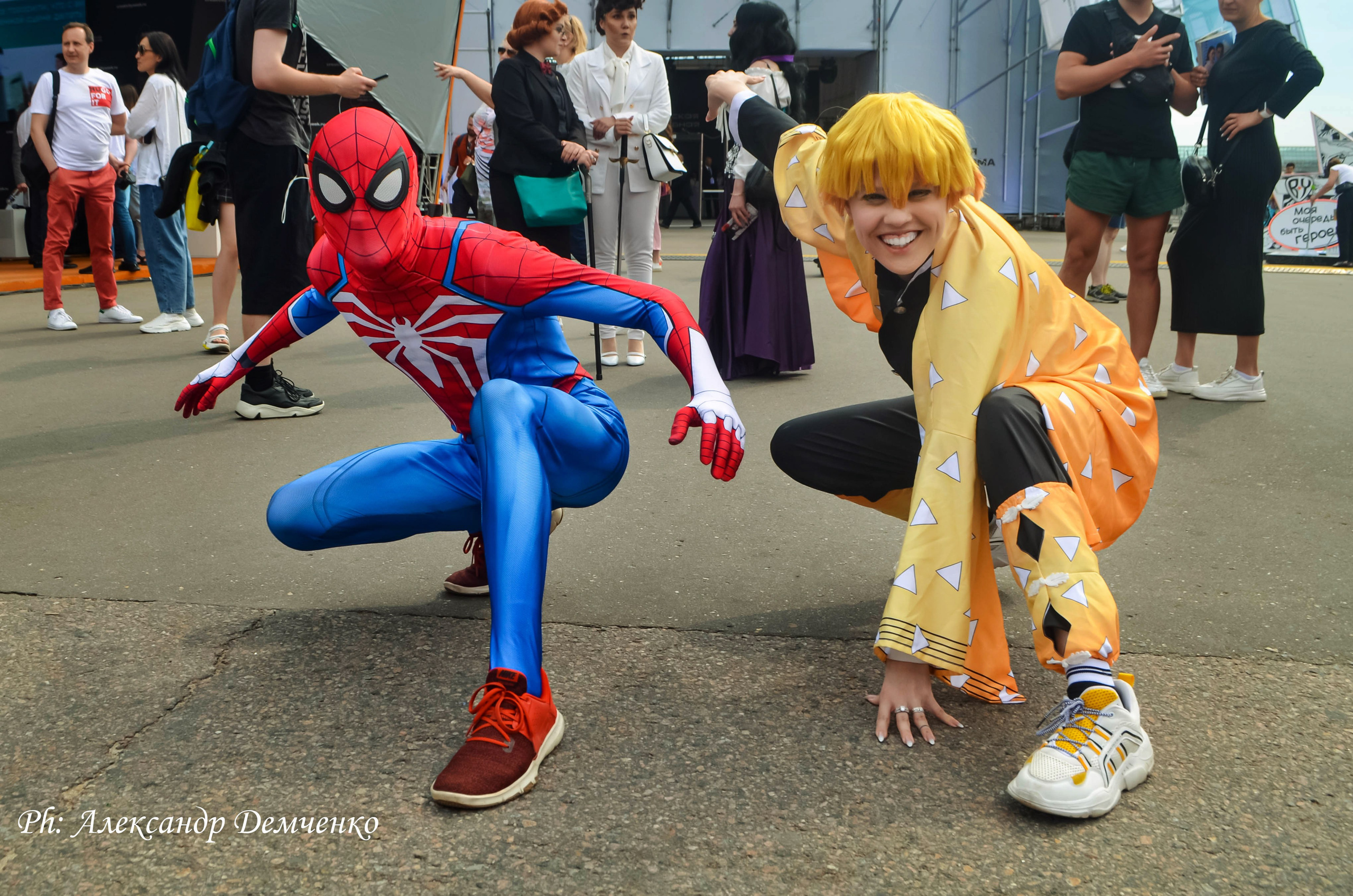 Фотосессия в Парке Горького на Лидеры молодого контента