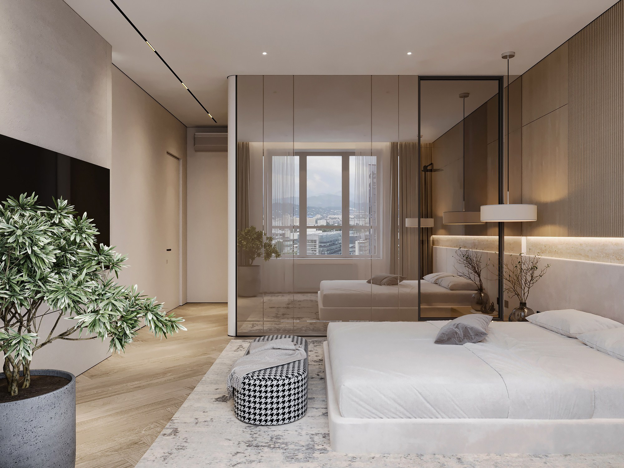 ЖК «Аль-Фараби 27», 120 м². Room Design Studio