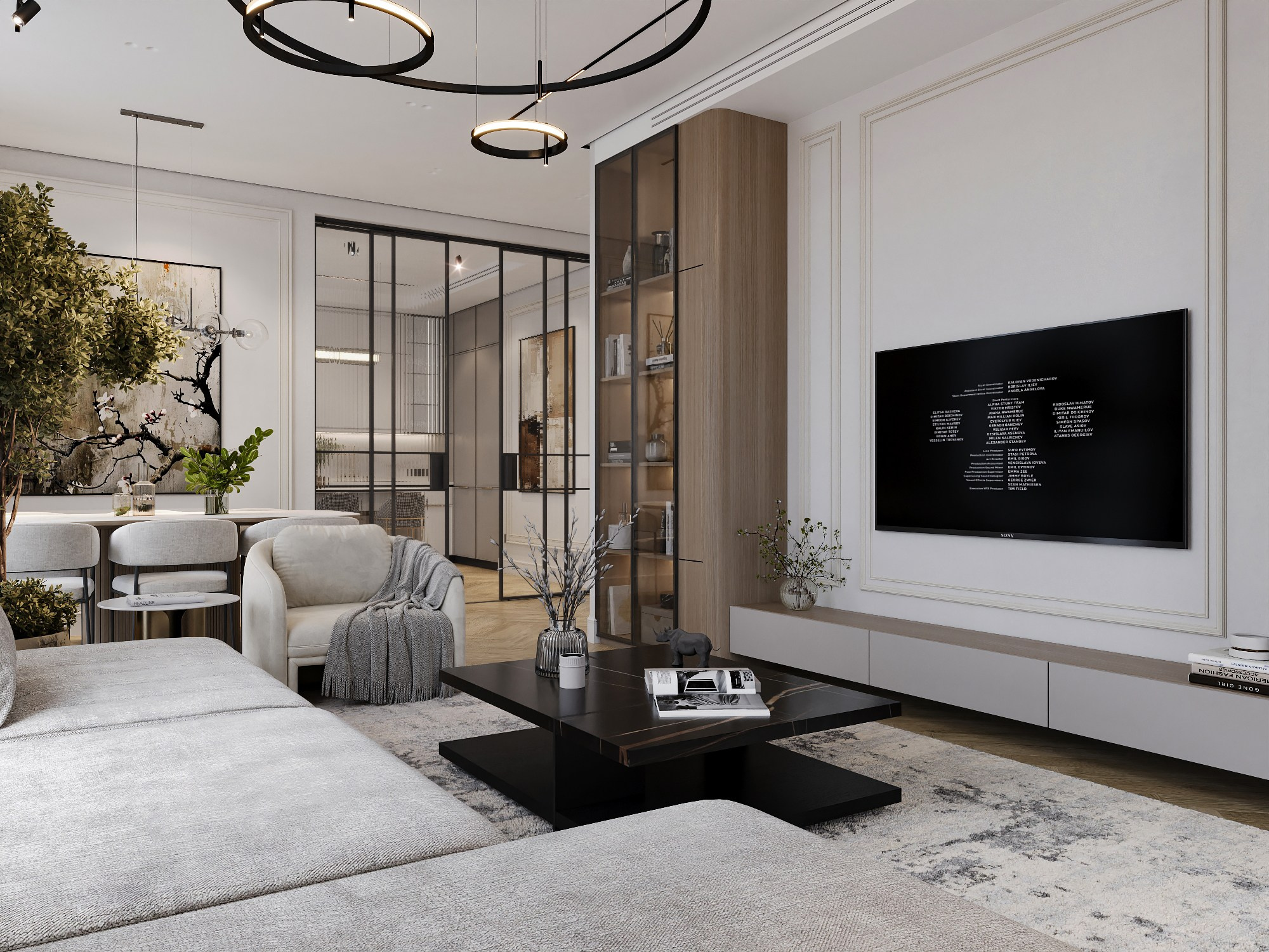 ЖК «RiverSide», 145 м². Room Design Studio