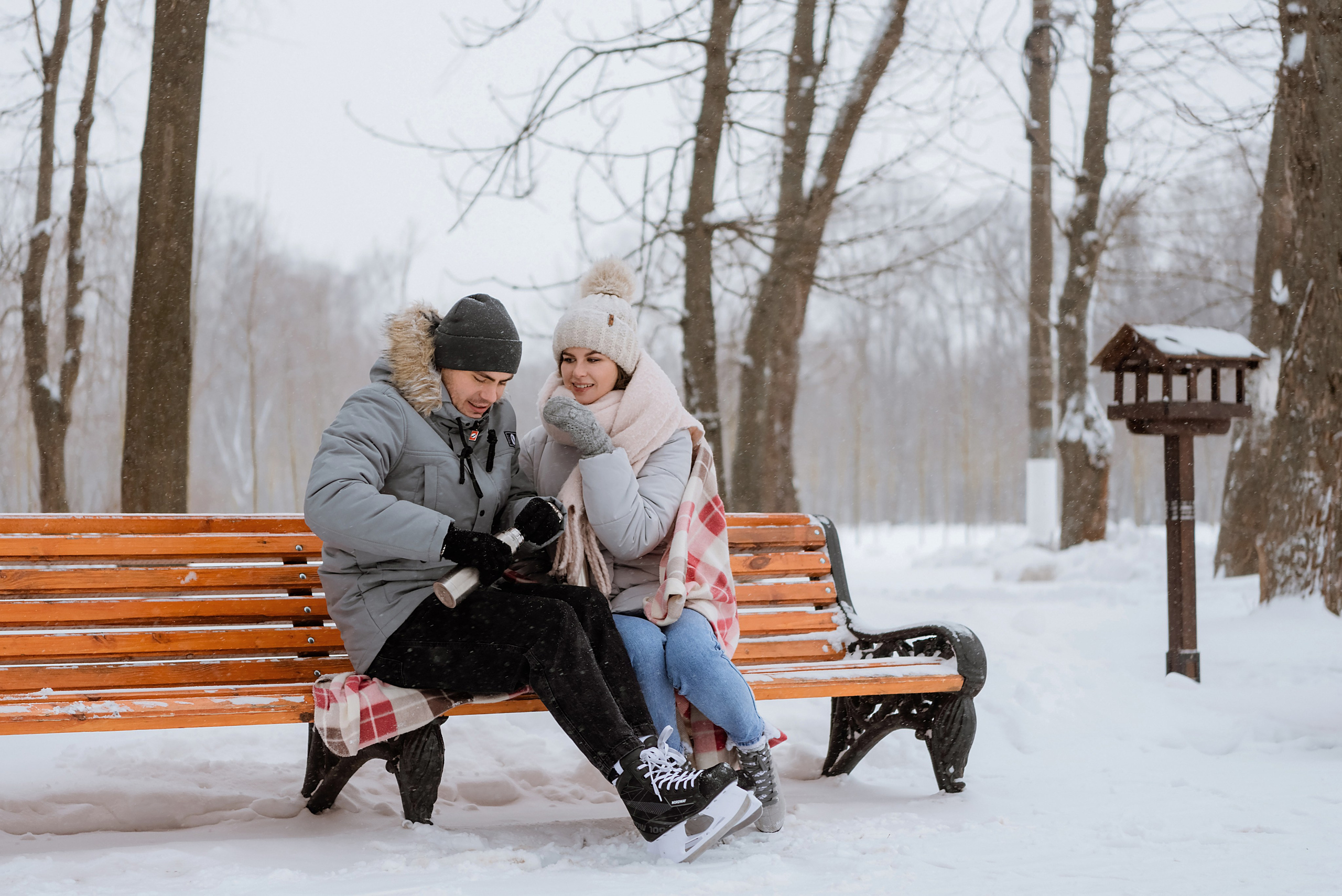 Анастасия и Сергей. Катание на коньках. Свадебный фотограф в Туле и Москве – Настя Водолей
