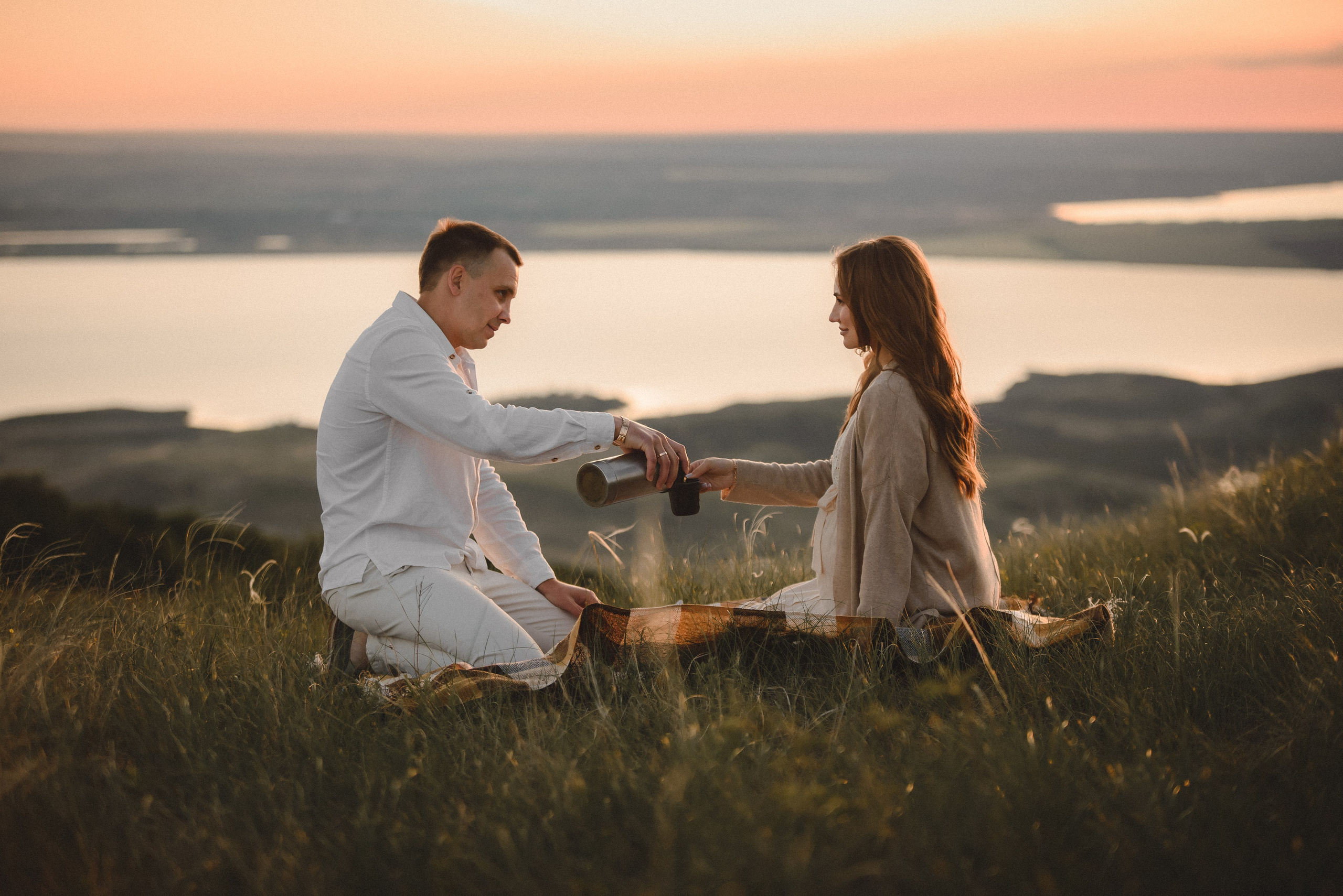 В ожидании малыша. Прогулка на закате. Семейный фотограф в г. Ставрополь, Сорокина Мария