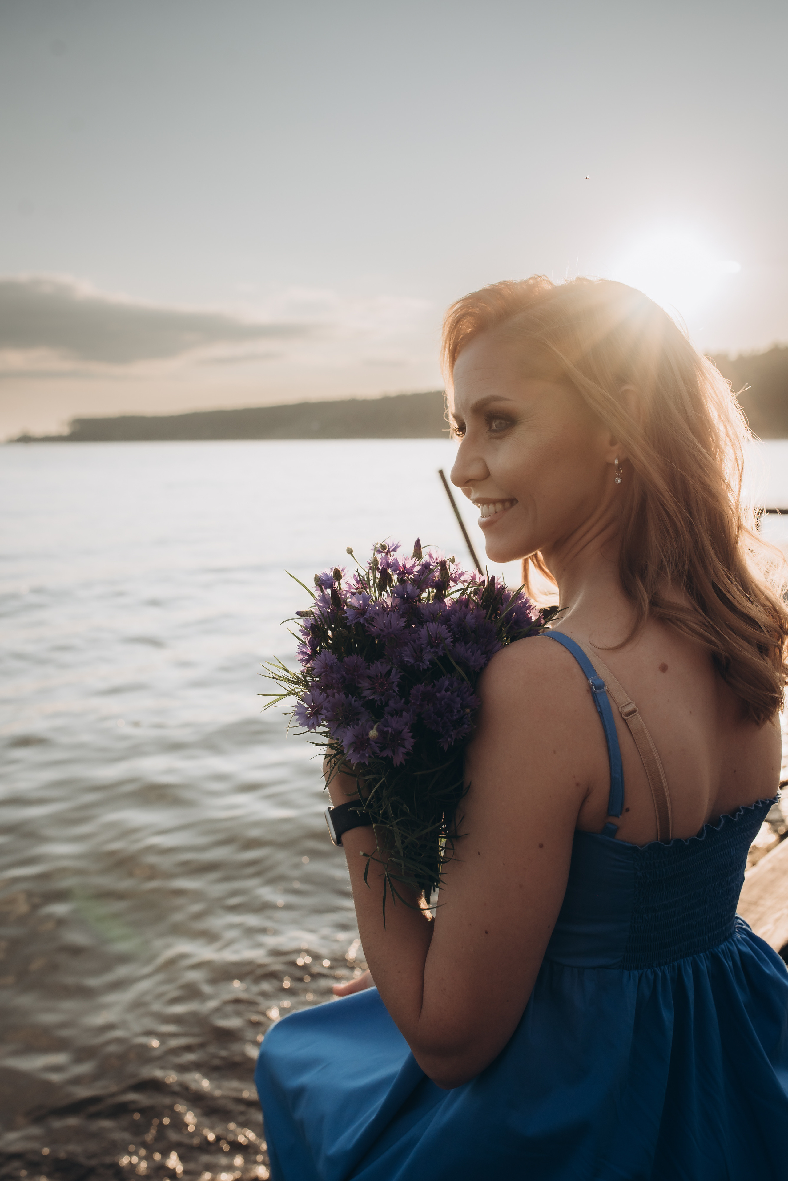 Для Тани (берег). Семейная фотосессия в Новосибирске от фотографа Ольги Коваль