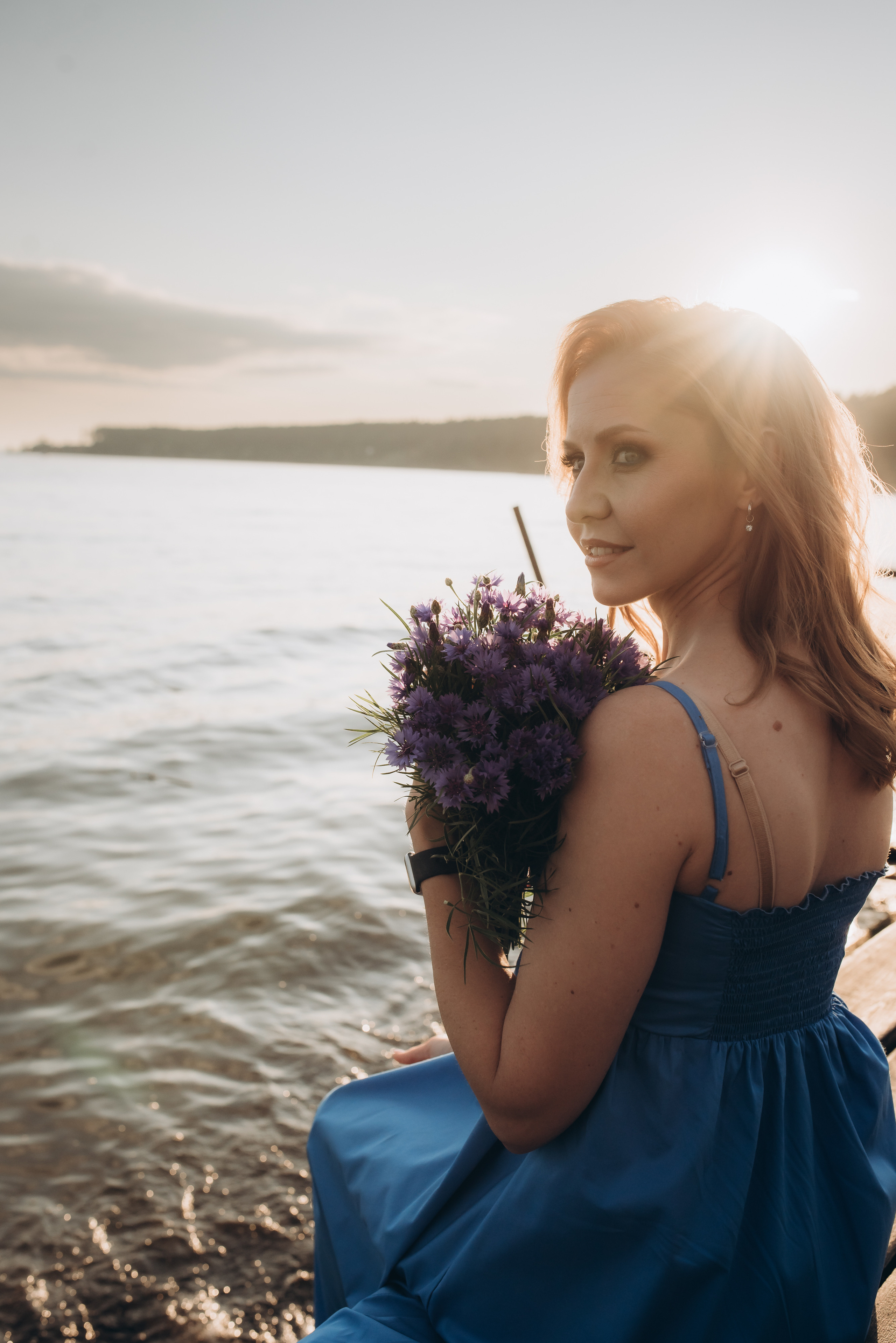 Для Тани (берег). Семейная фотосессия в Новосибирске от фотографа Ольги Коваль