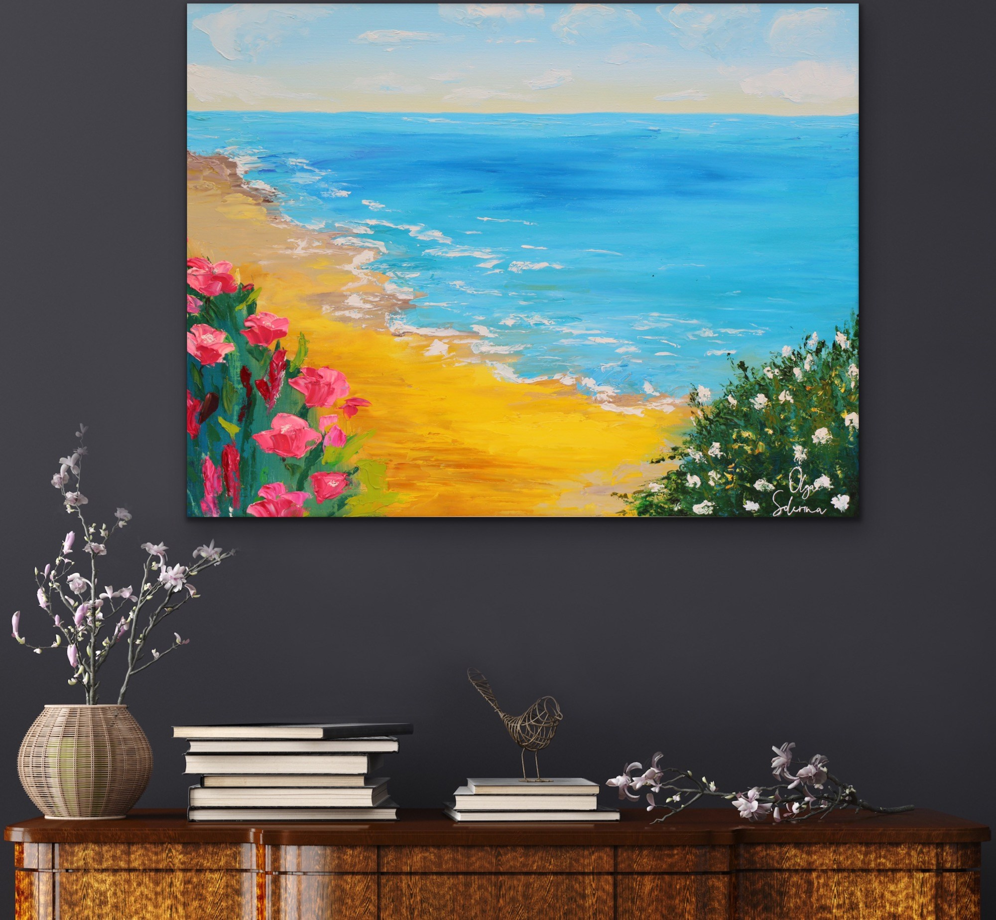 Картины в интерьере. Продажа картин маслом на холсте в г. Ялта