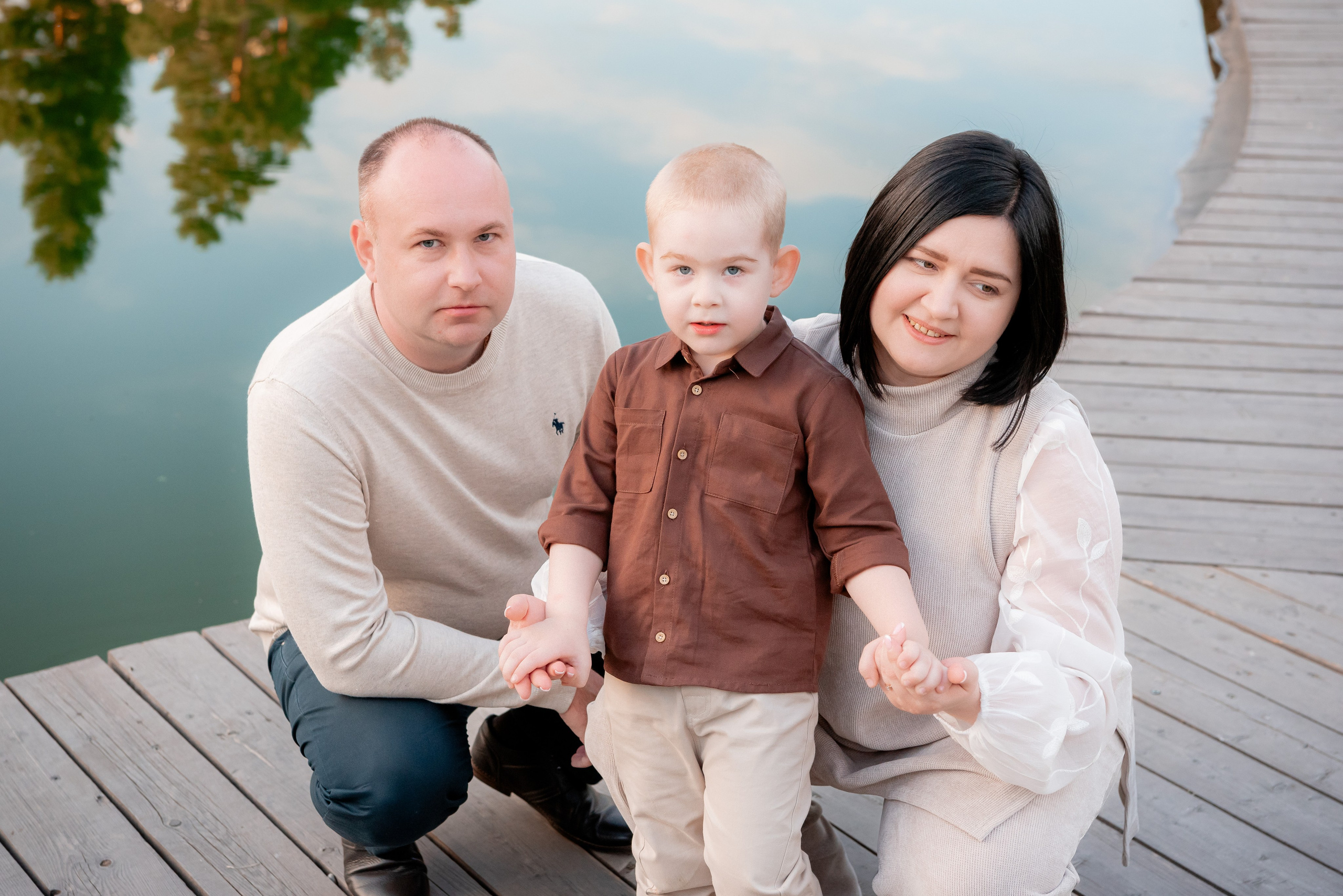 Семья в ЦПКиО. Фотограф в Волгограде и Волжском Александр Горбань