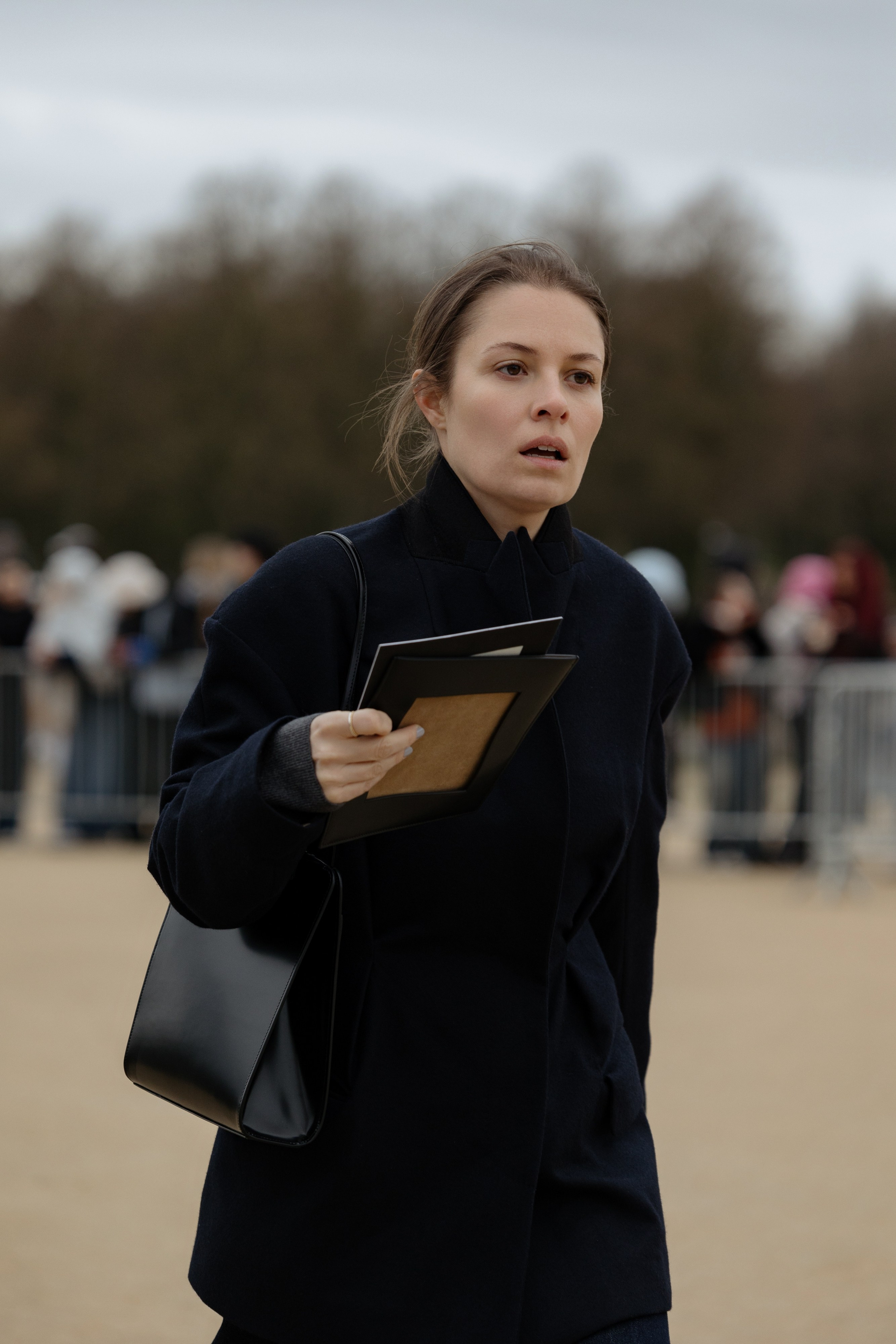 LOEWE PFW WOMENSWEAR FALL-WINTER 24/25. Photographer in Milan Ivan Goncharov