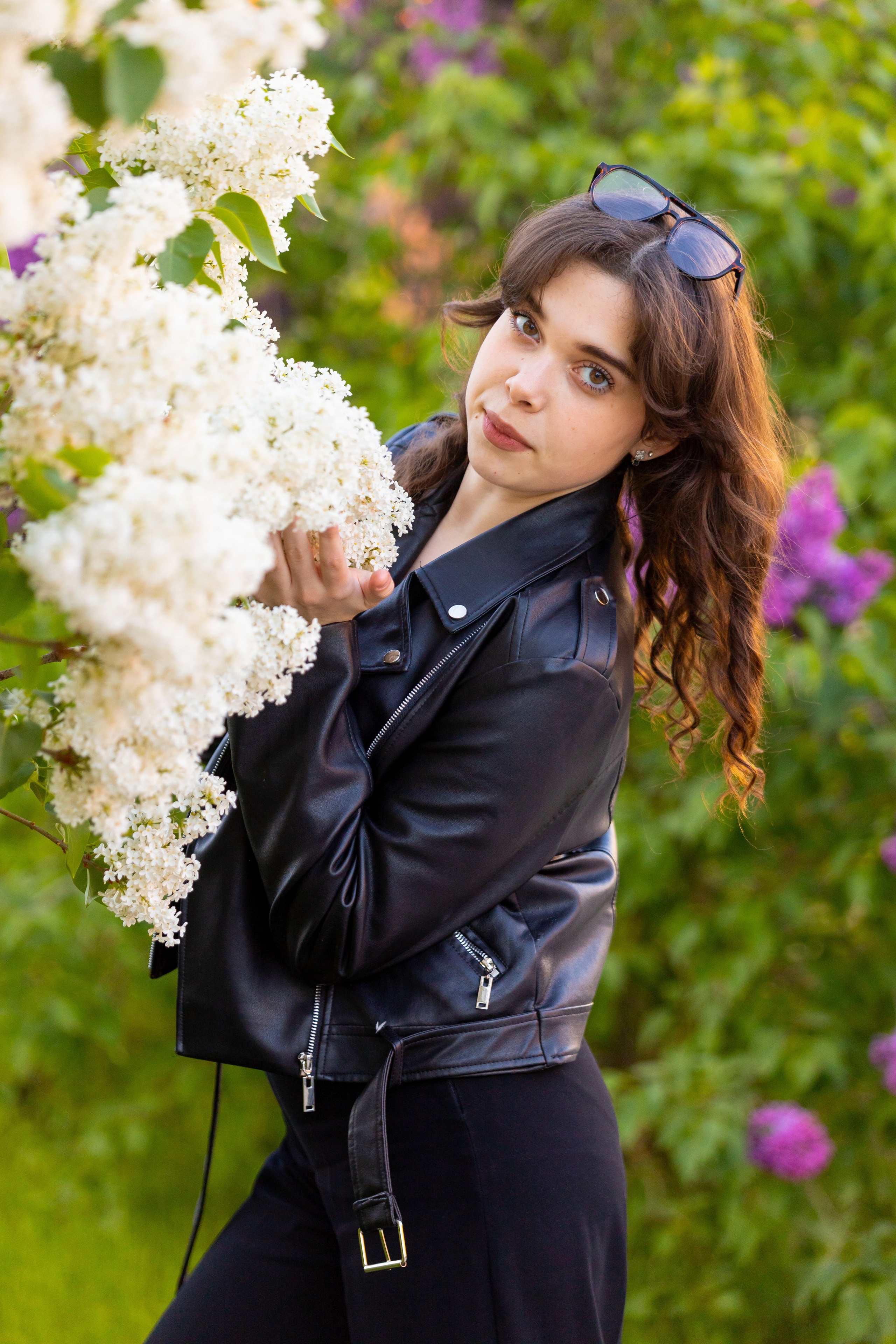 Мария весной в цветущих локациях. Фотограф в Туле Крупский АнДРей. Фотостудия «КАДР71» в Туле