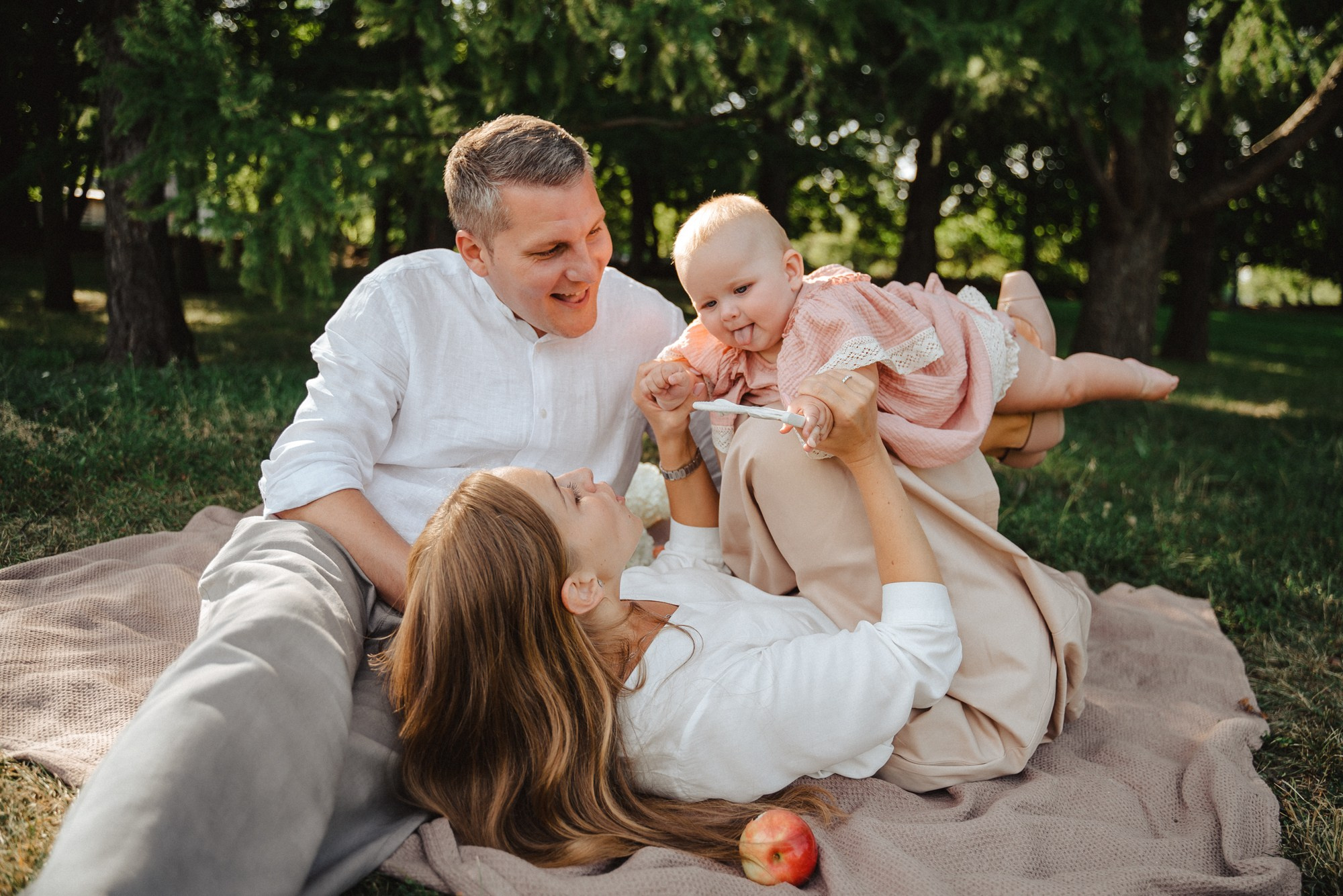 Настя, Антон и Злата. Репортажный и свадебный фотограф в Москве