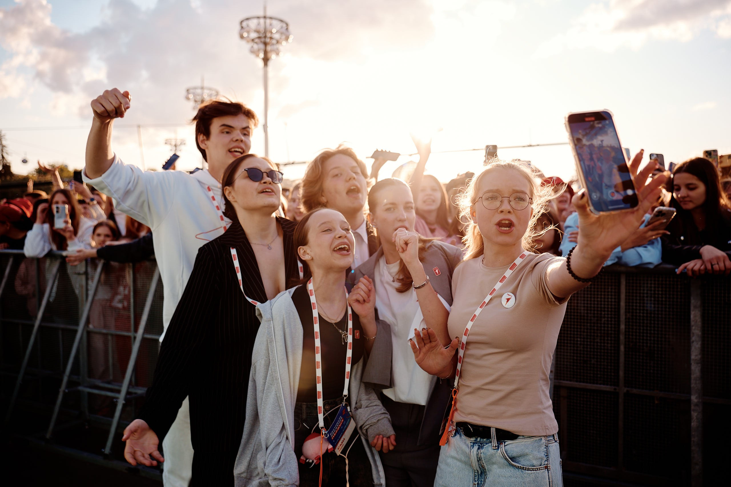 Фестиваль Движения Первых 2025. Репортажная съемка в Москве