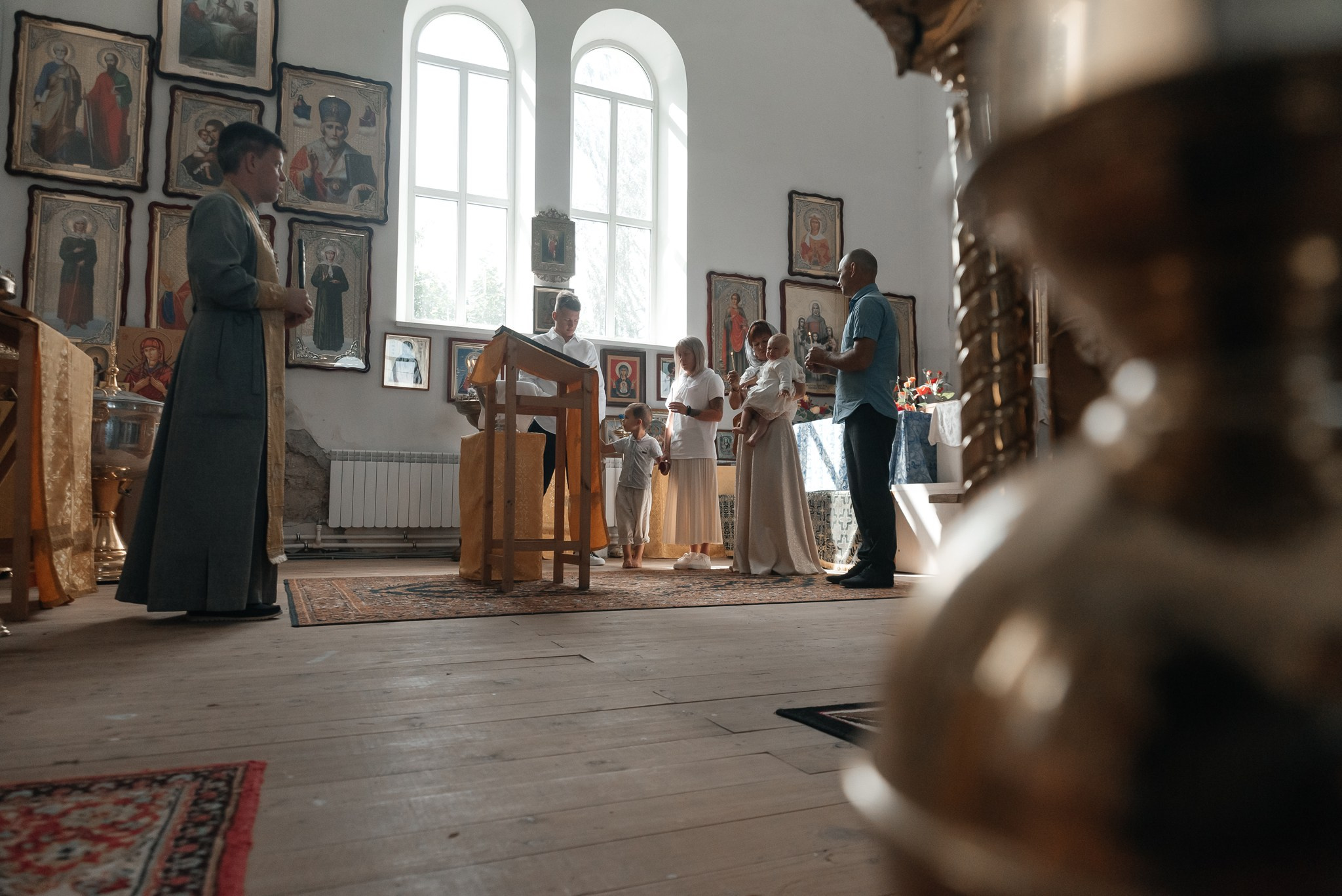 Фотосъемка крещения. Свадебный и семейный фотограф из Санкт-Петербурга Климов Анатолий