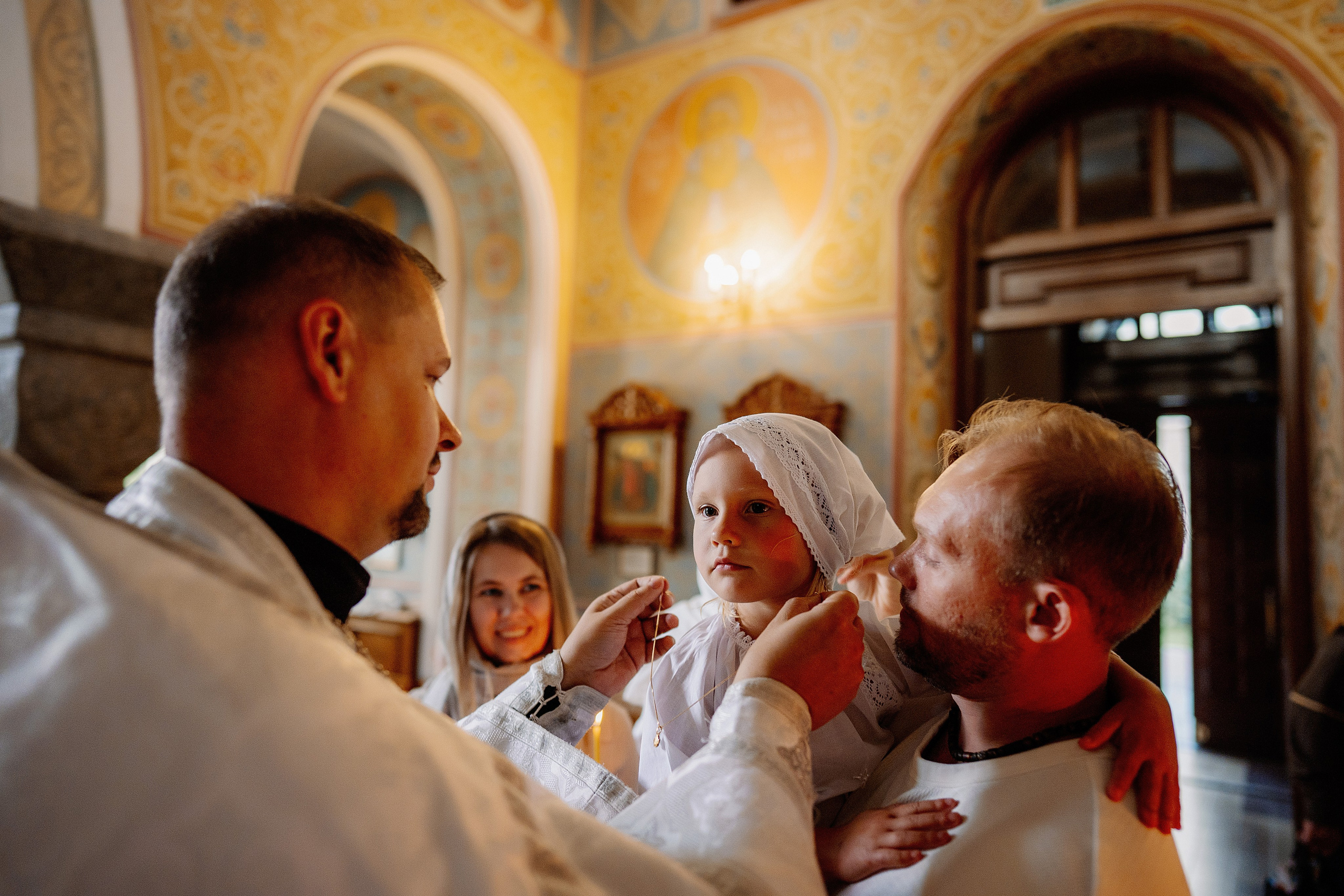 Крещение Евы. Фотограф на Крещение и Венчание в Красноярске Рамазанова Юлия