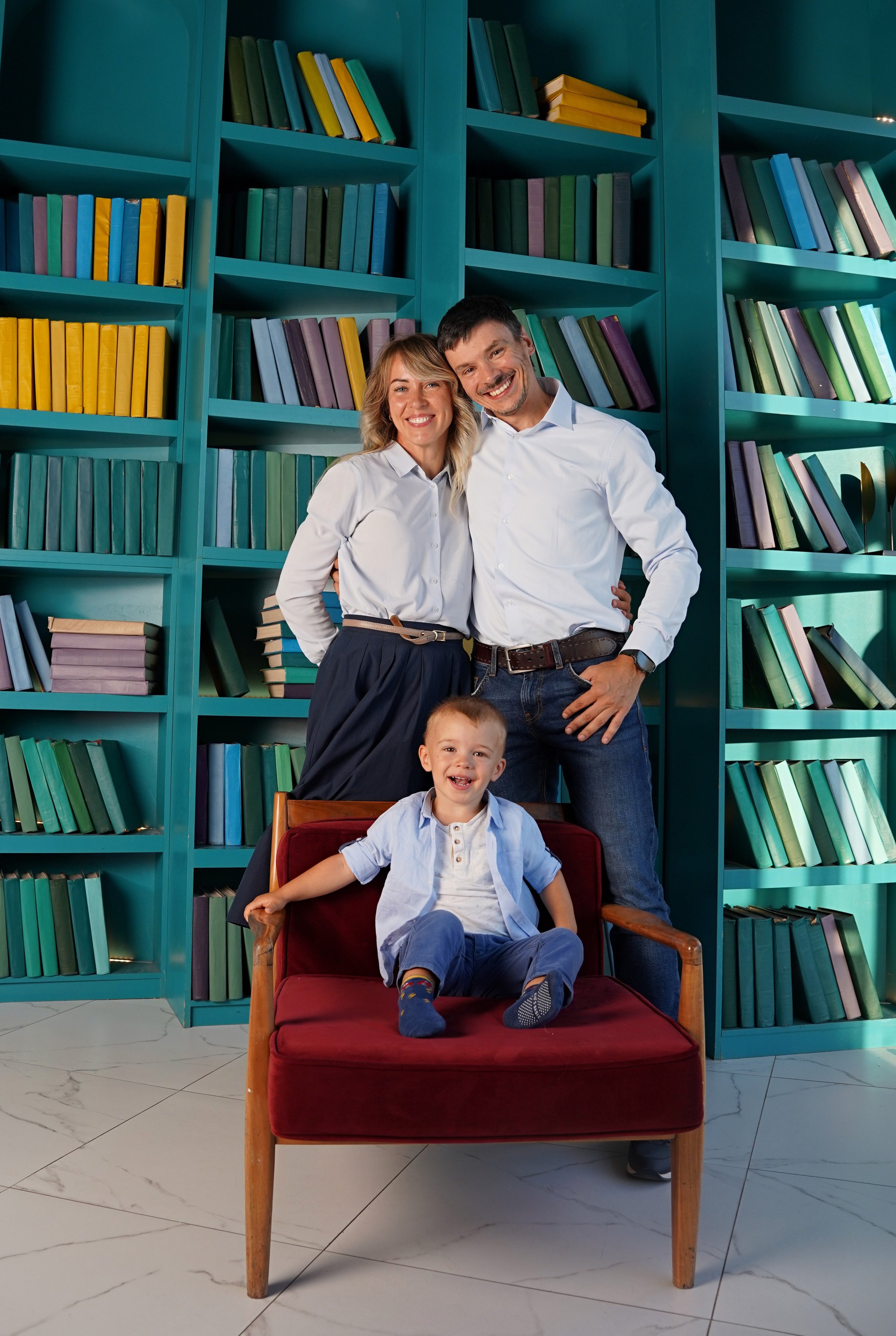 В библиотеке. Студийный и портретный фотограф в САНКТ-ПЕТЕРБУРГЕИрина Махаон