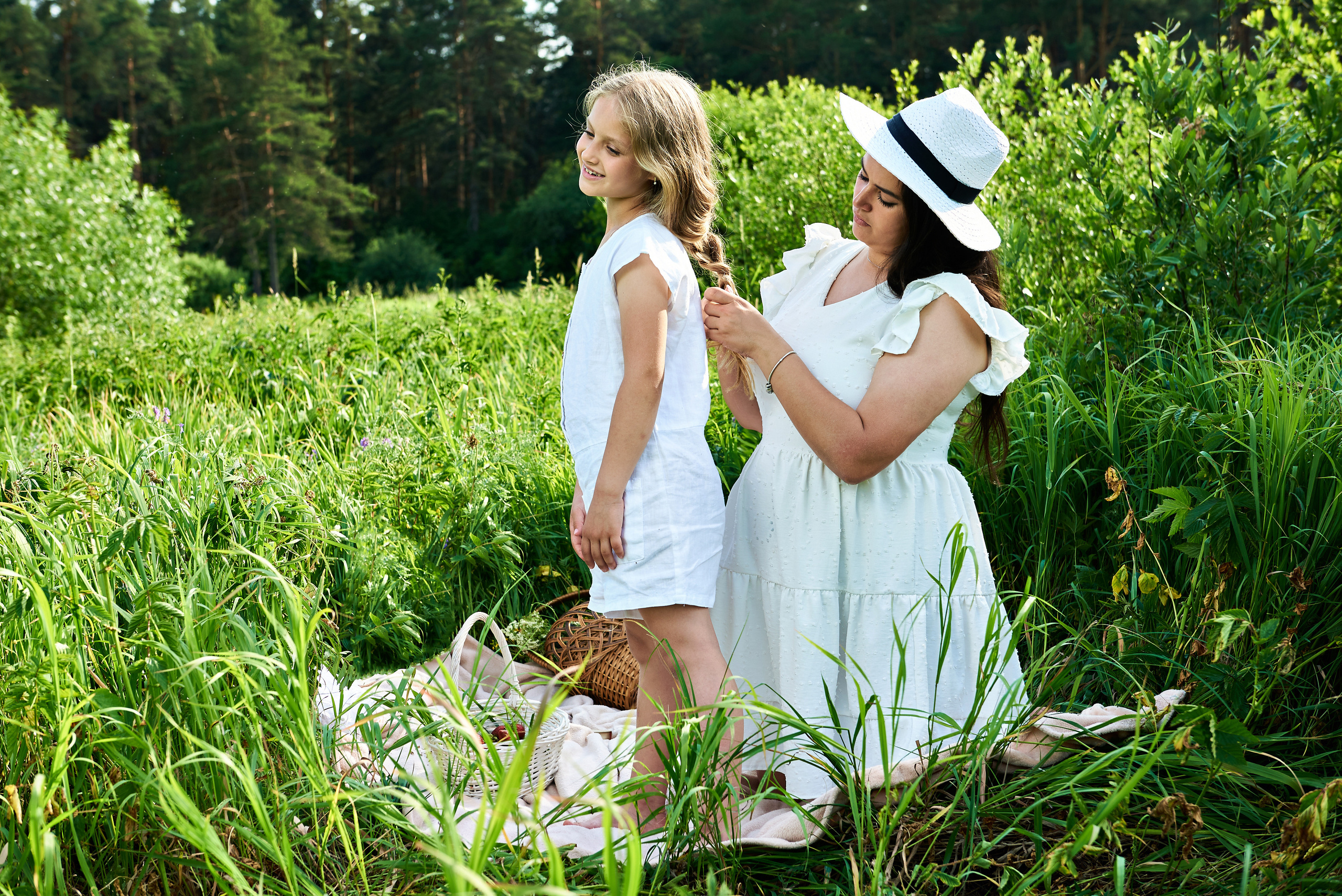 Семейная съемка на природе. Портретный фотограф в Твери Дмитрий Козьминых