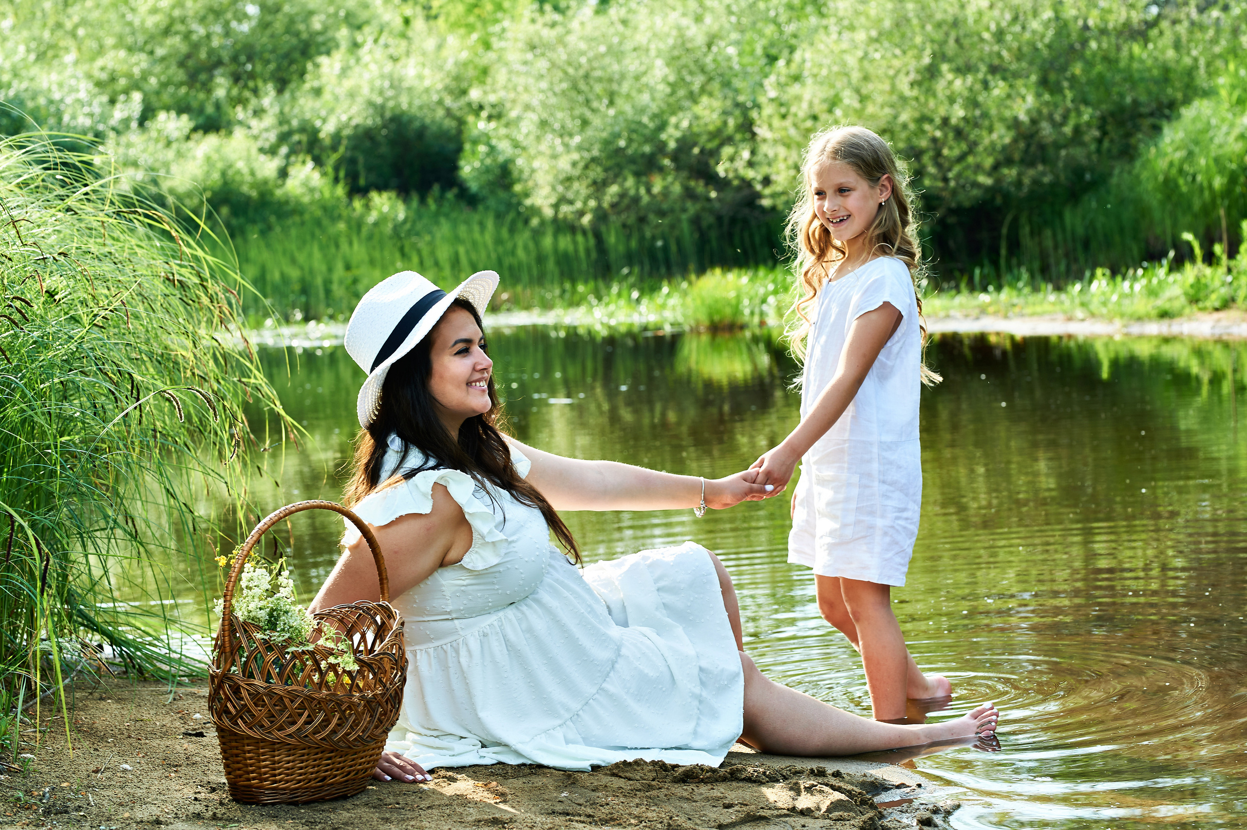 Семейная съемка на природе. Портретный фотограф в Твери Дмитрий Козьминых
