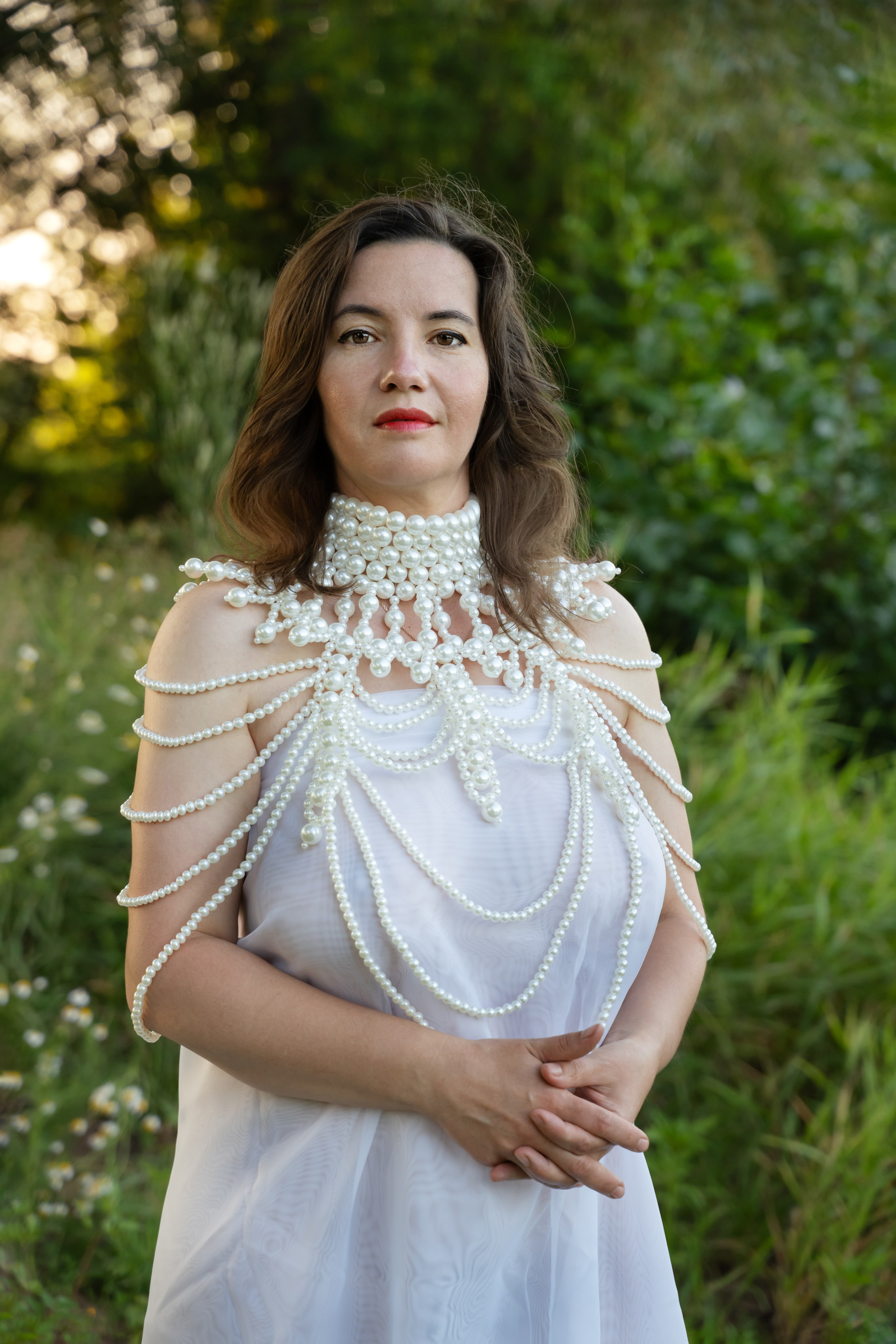 Платье, бусы и вода...... Главная