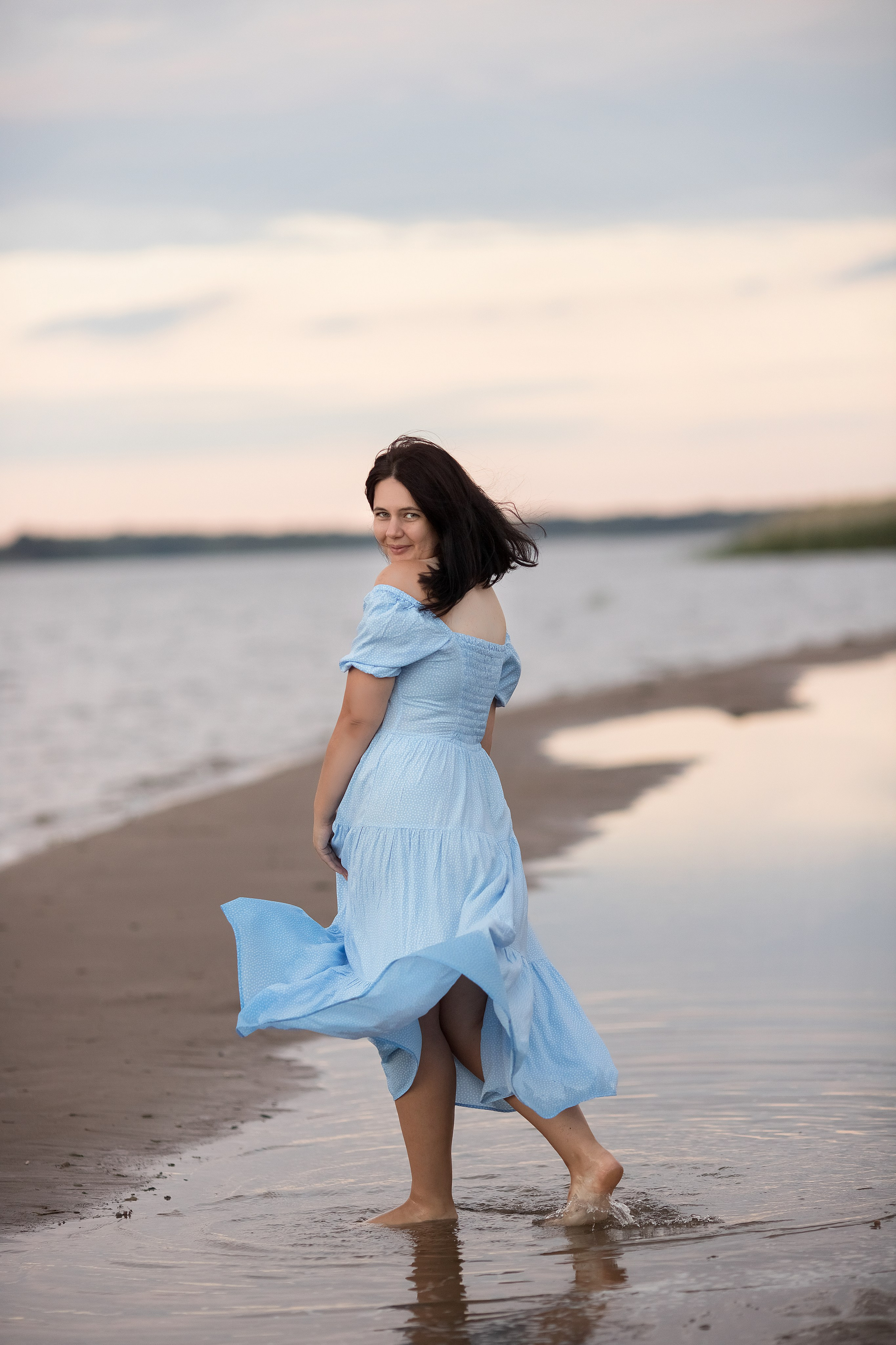 Босиком в закат. Семейный и детский фотограф в Саратове Полина Коткина