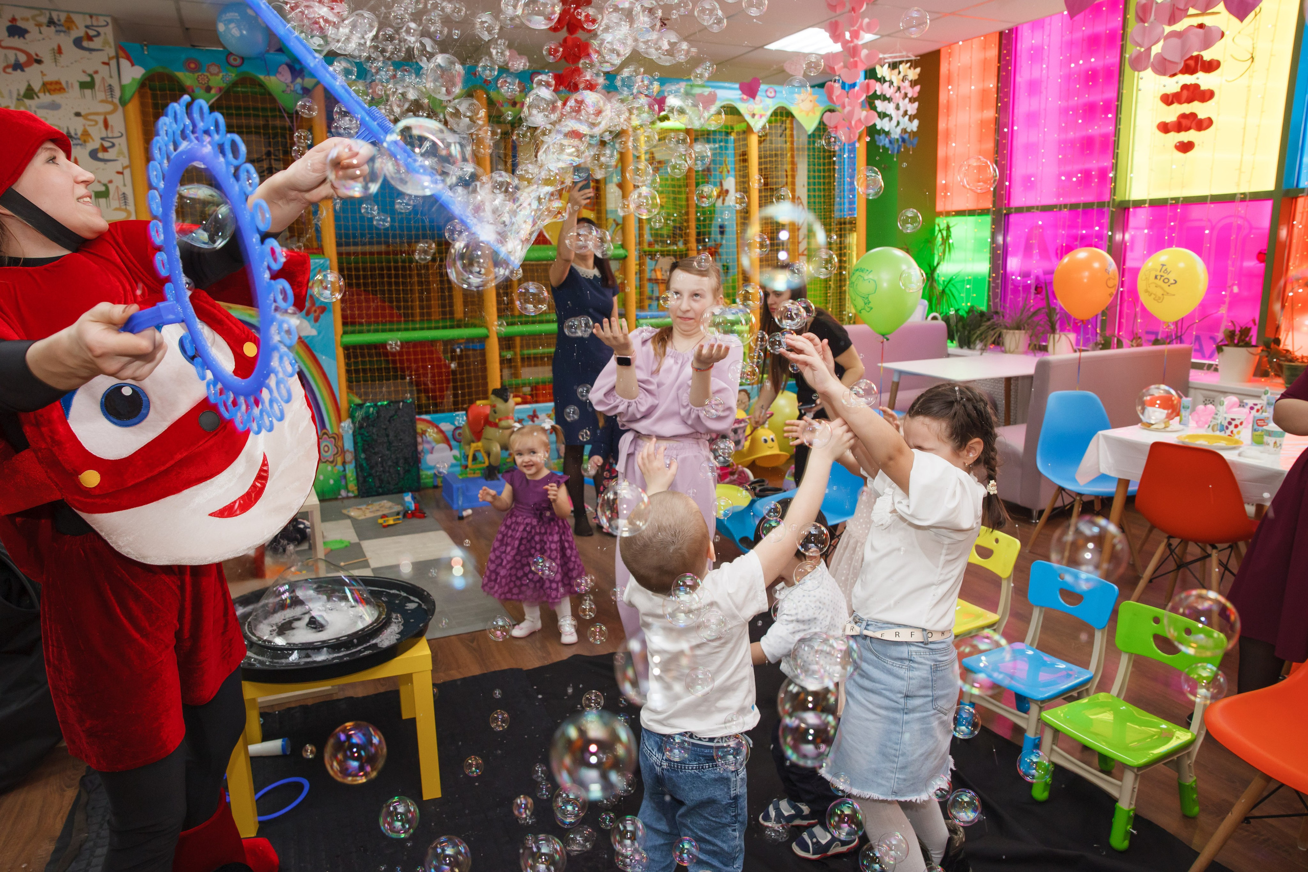 Детский День Рождения, Мише 3 годика, «Мультяшка». Свадебный и репортажный фотограф (Москва, Королев и другие)