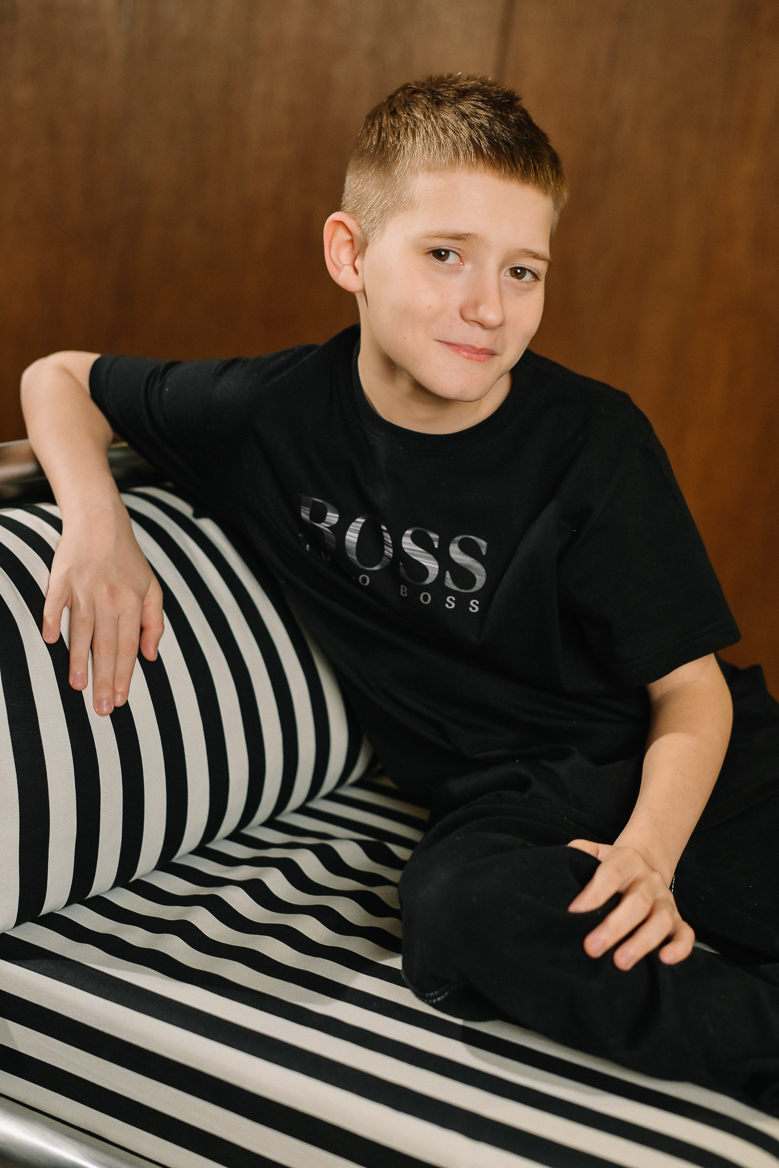 Александра с детьми