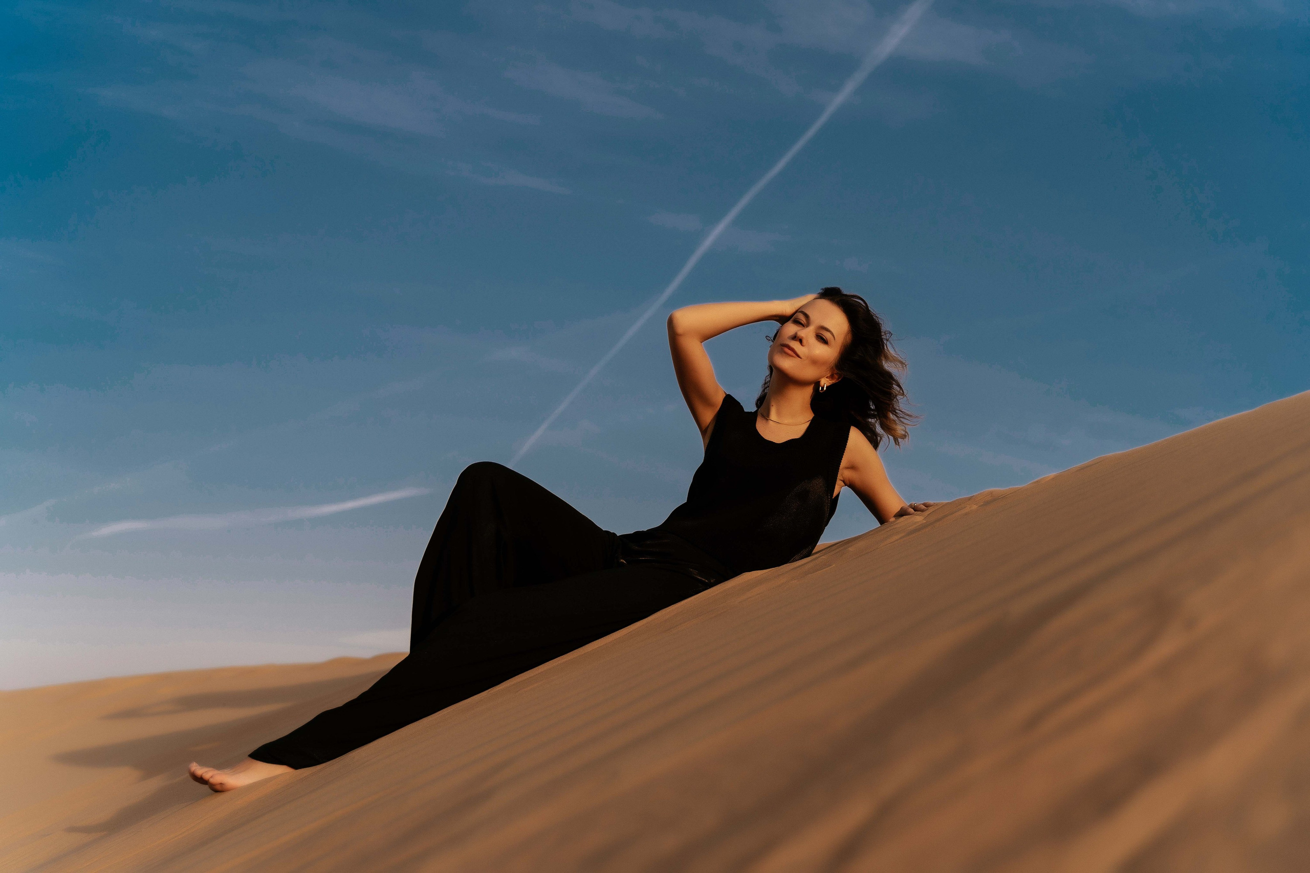 Наташа в пустыне 22 год. Фотограф и видеограф в Москве и Абу Даби Мария Кулагина