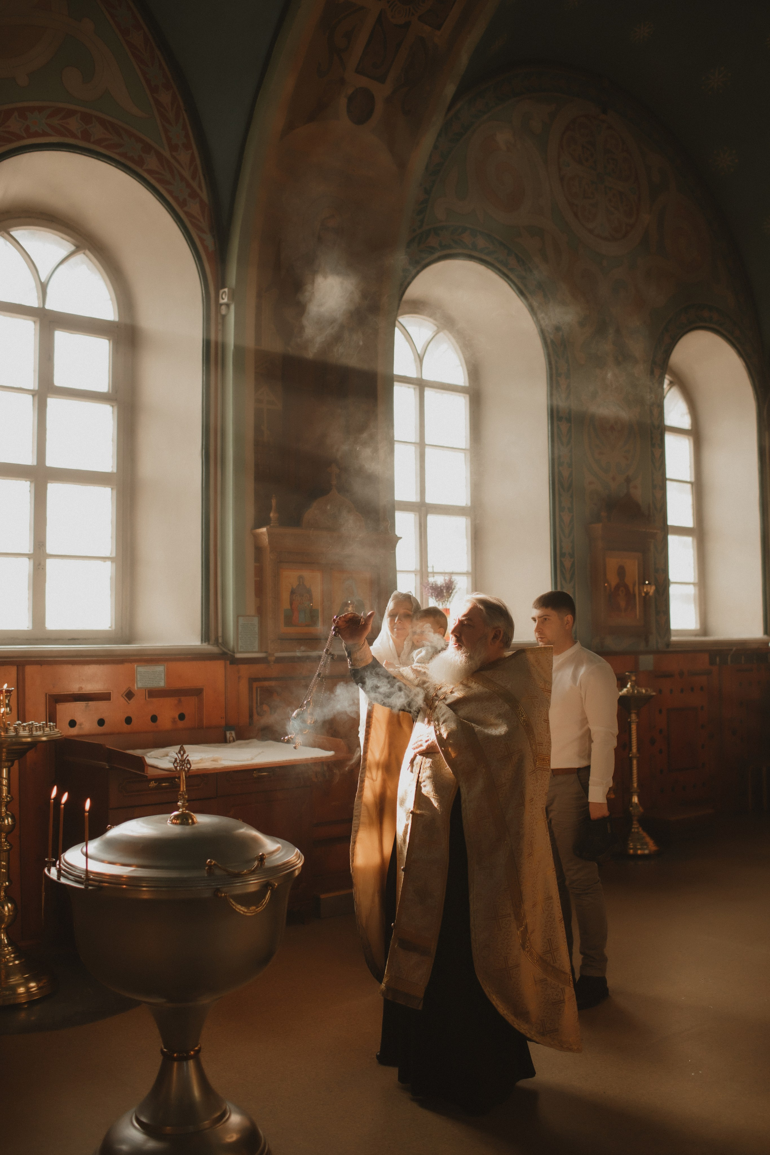 Крещение Глеба. Семейный фотограф в Челябинске Ксения Зубкова