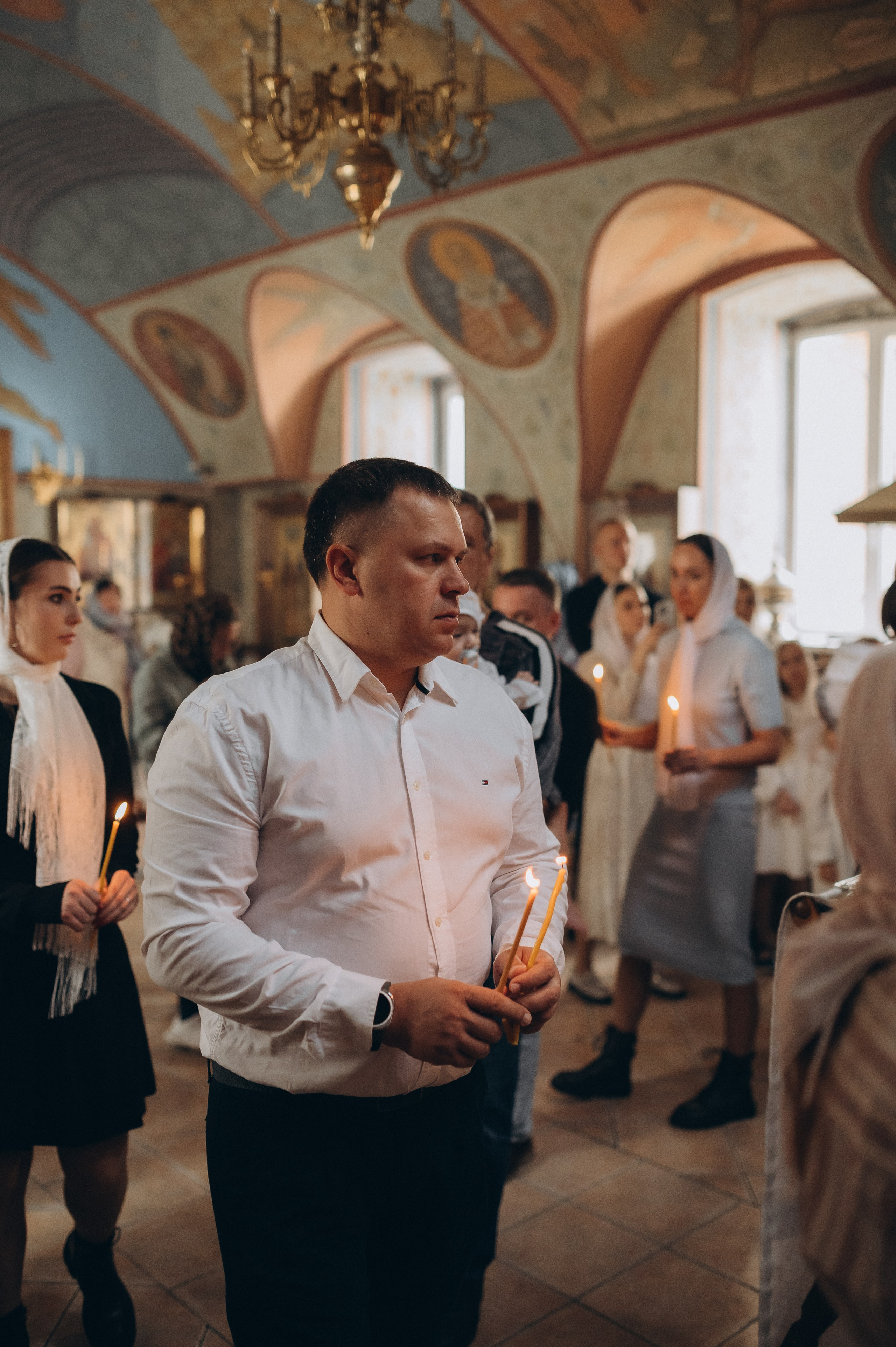 Крещение Вероники. Семейный фотограф Карпова Анна