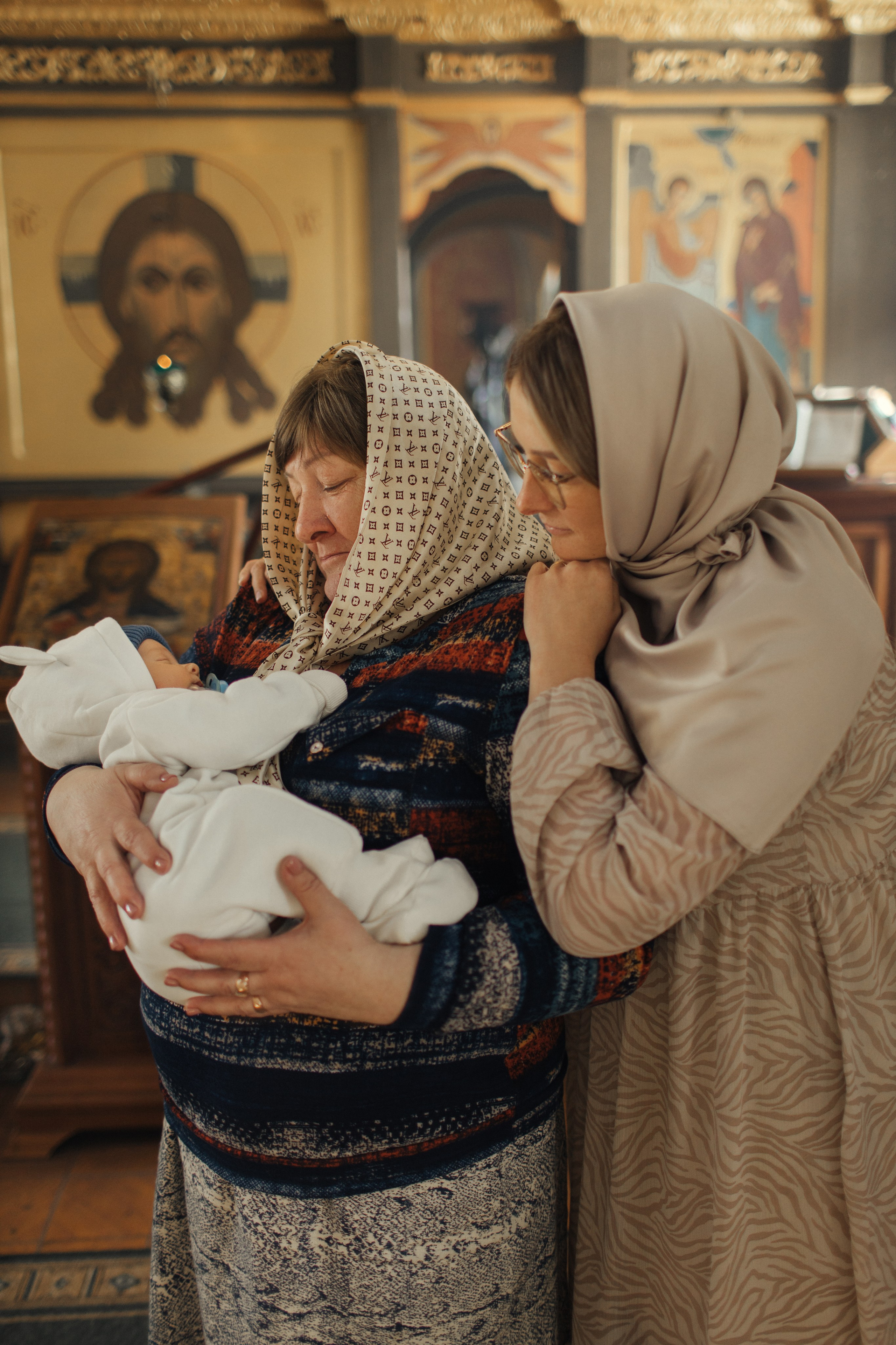 Крещение Льва, Благовещенская церковь в Прусово. Главная