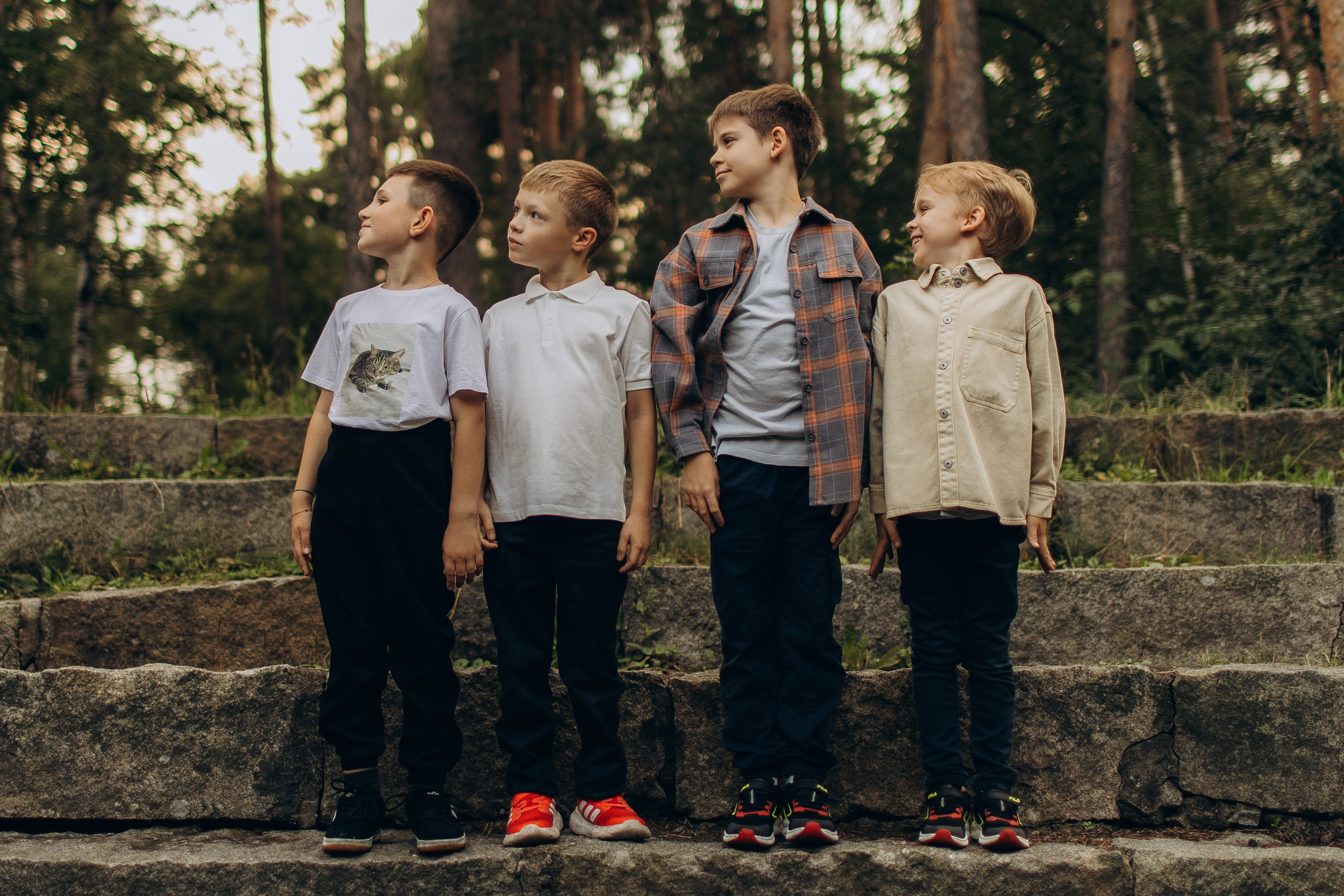 Большая семейная фотосессия на Каменных палатках. Семейная съемка — это красивый способ признаться своей семье в любви