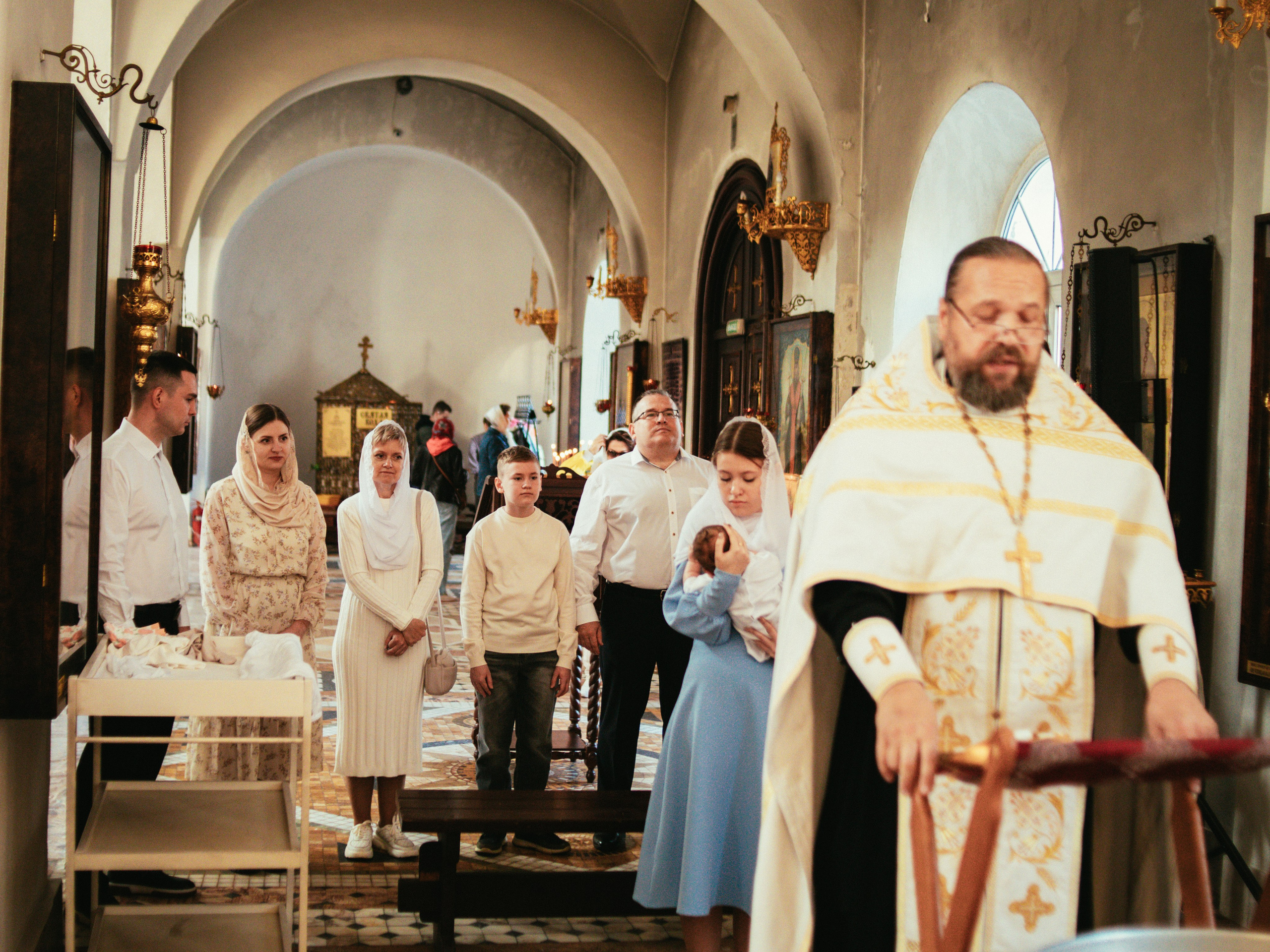 Таинство крещения. Портретный фотограф Алексин/Тула/Москва