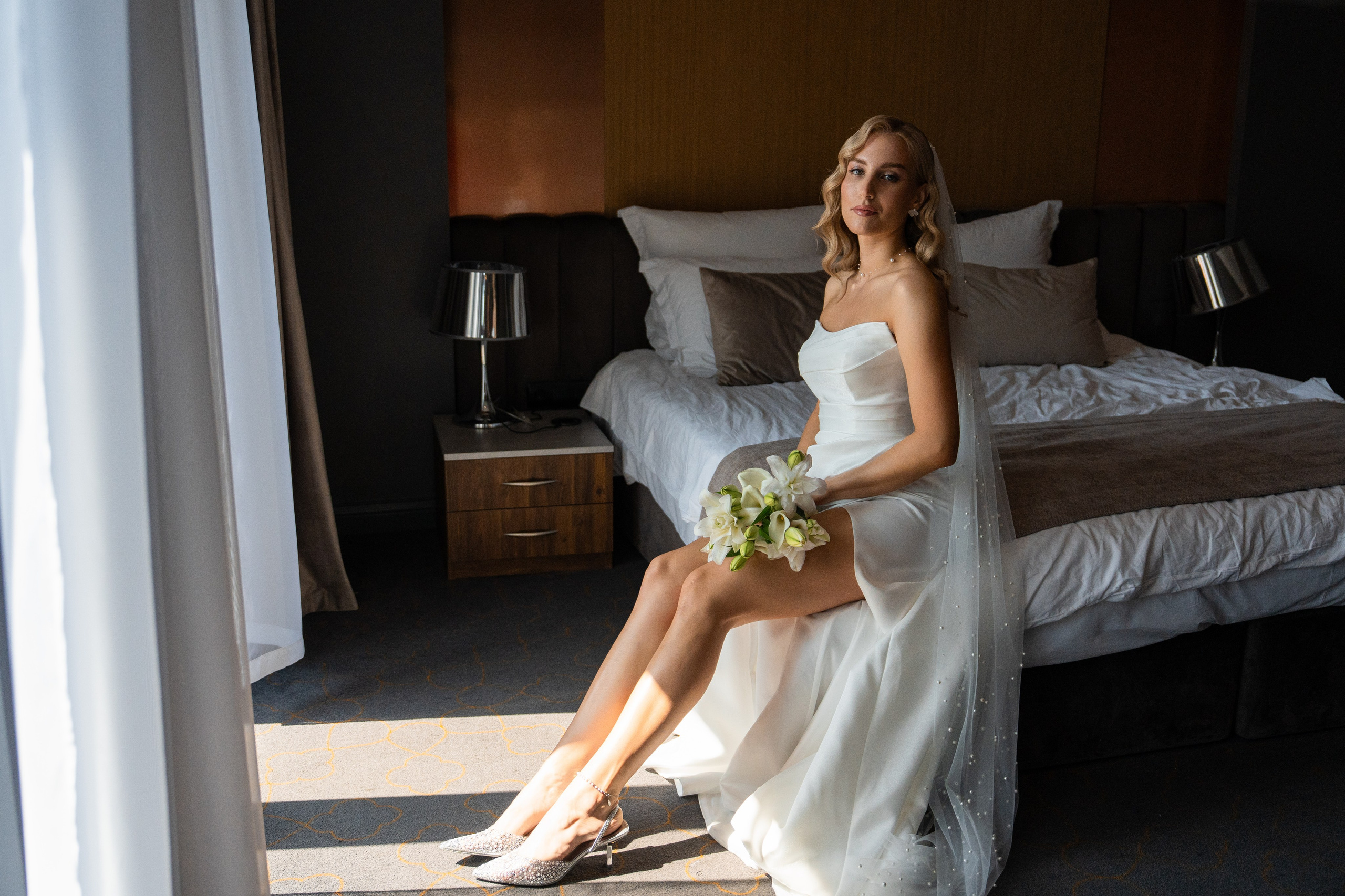 Свадебная фотосессия в Москве, регистрация в Кутузовском ЗАГСе Москва. Свадебный фотограф в Москве Анна Полушина